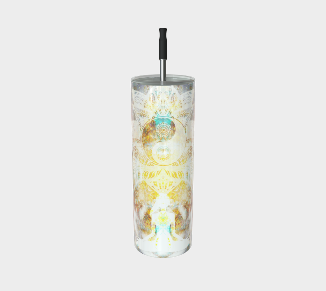 Desire to Breathe Again Lotus Meditations Stainless Steel Tumbler