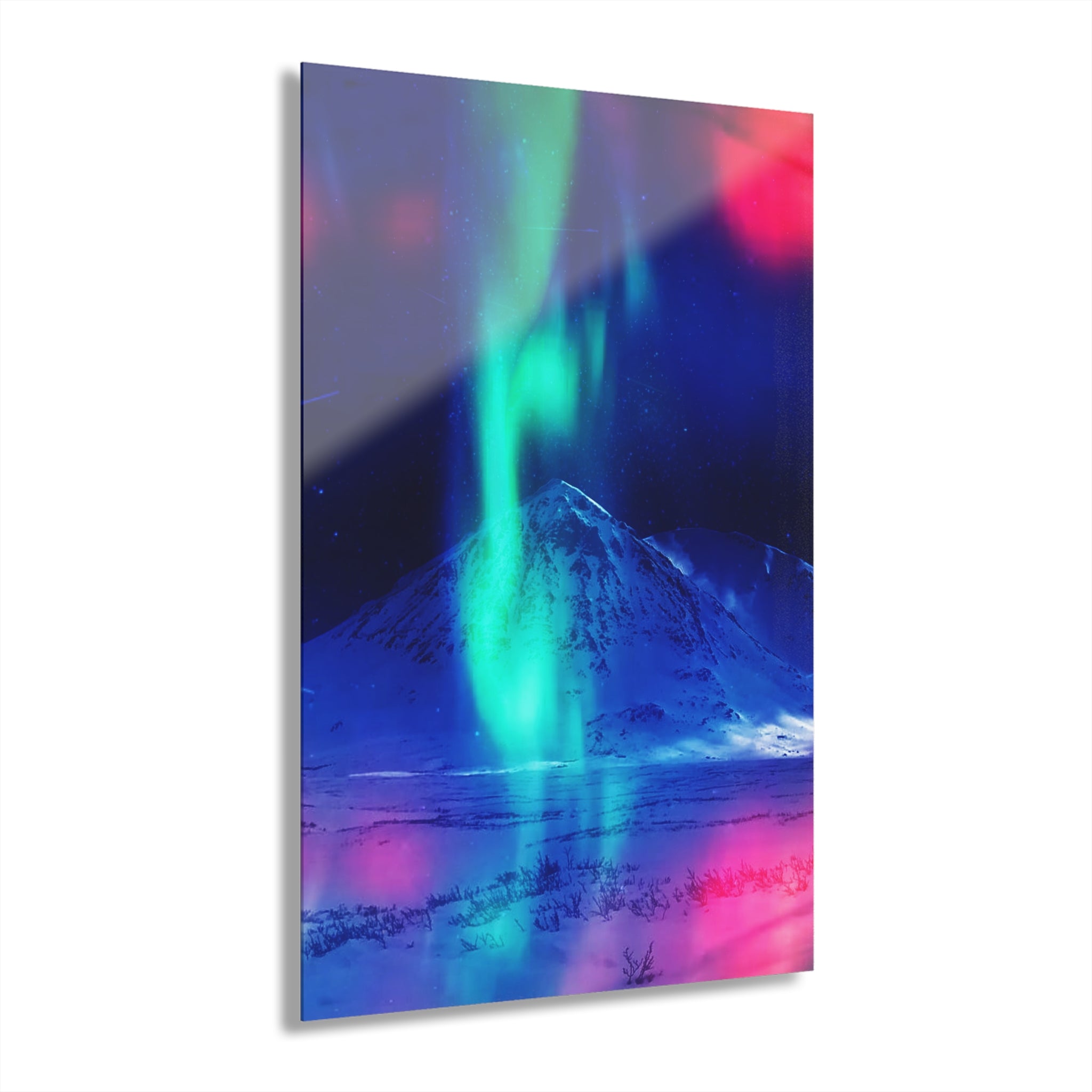 Lighted String Matanuska Dreams Acrylic Prints (French Cleat Hanging)