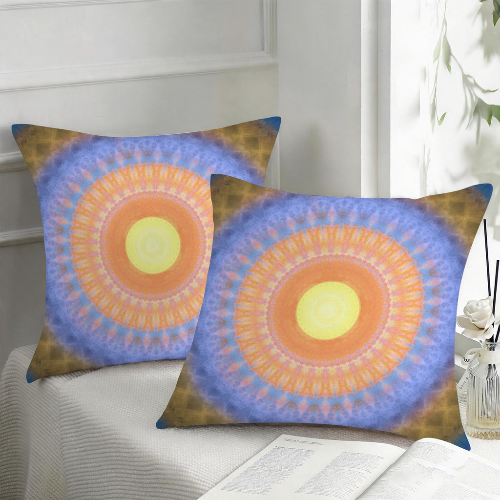 Katerina's Love Will Never Die Desires Custom Pillow Cases 18" x 18" (2-Pack) | Ships from USA