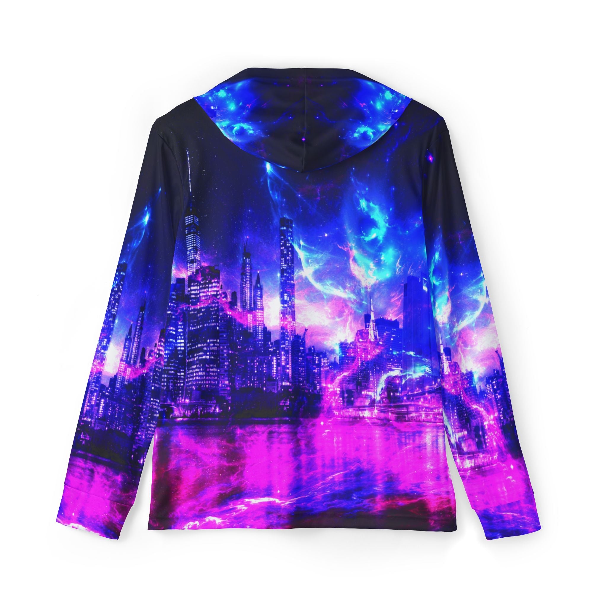 Amethyst New York Dreams Men's Sports Warmup Hoodie