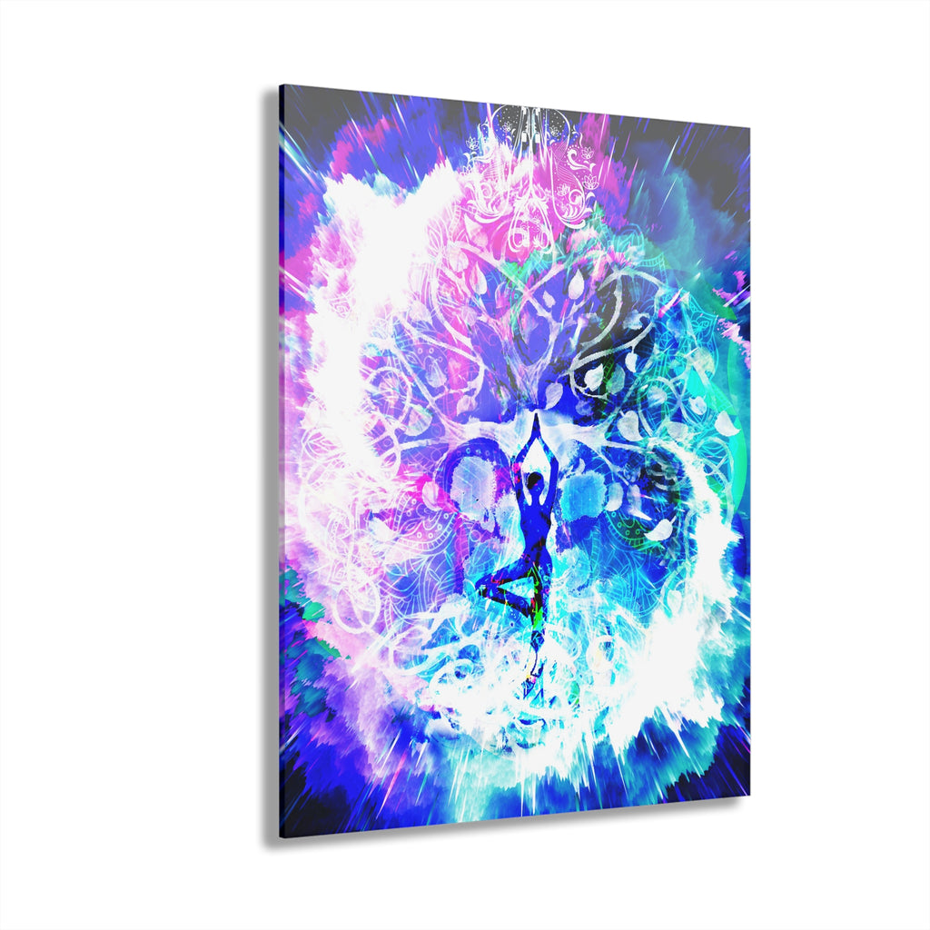 Creation's Desires Namaste Meditations Acrylic Prints (French Cleat Hanging)
