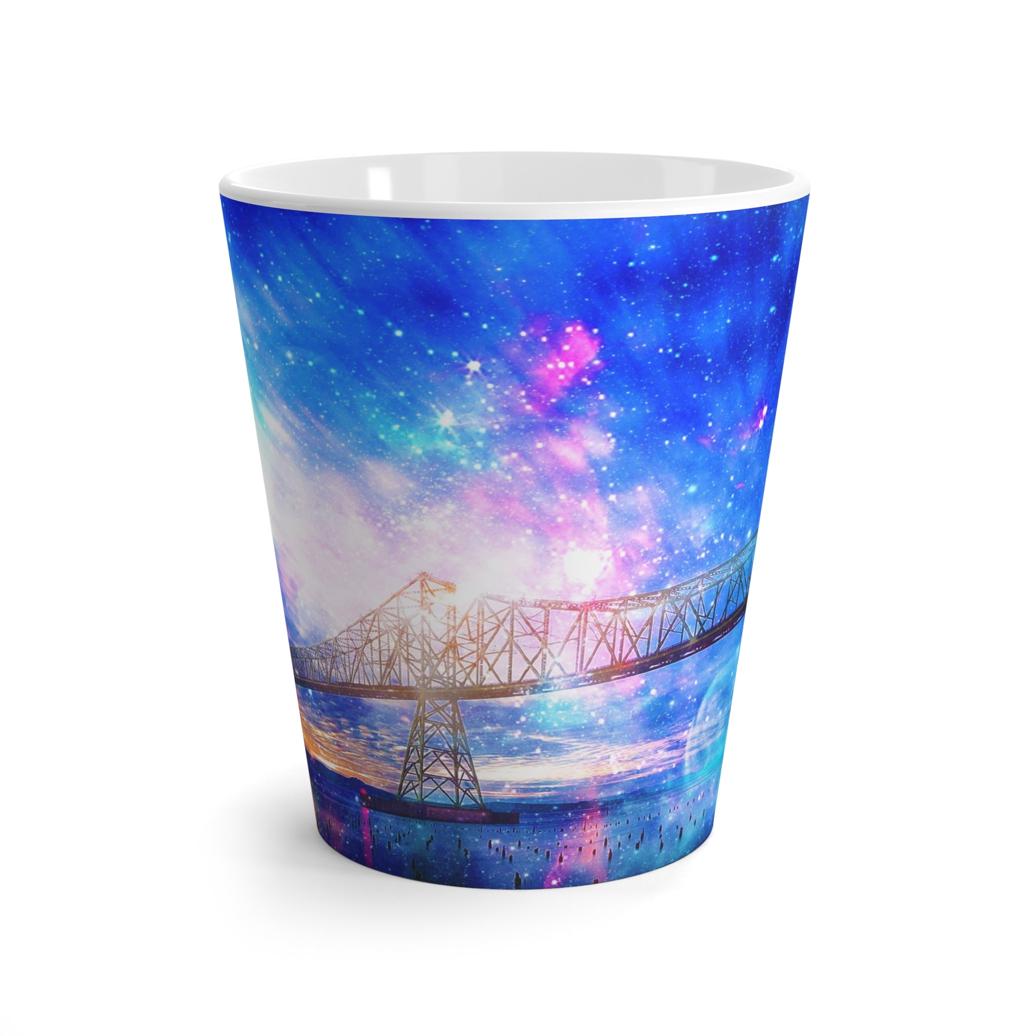 When I Look to the Sky Dreams Latte Mug