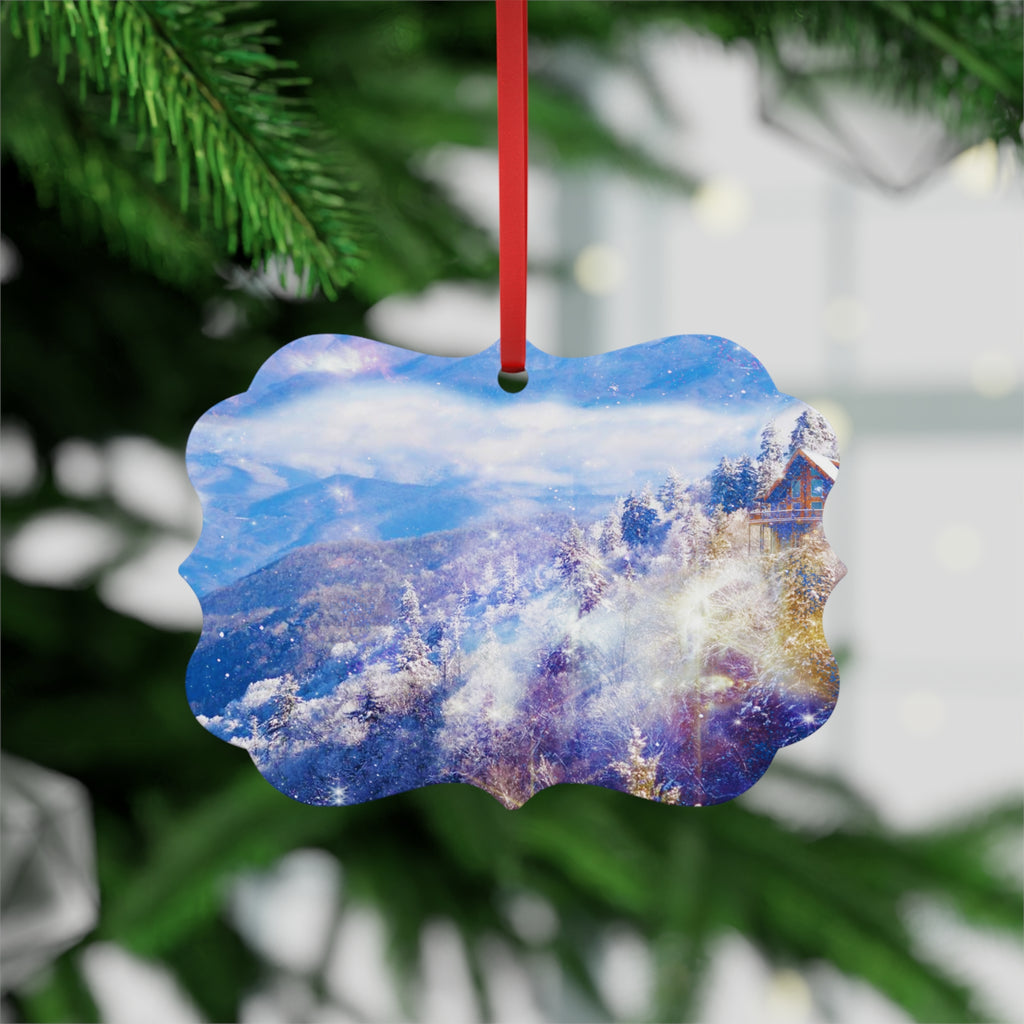 Katerina's Light a Way Smoky Mountain Dreams Metal Plaque Ornament