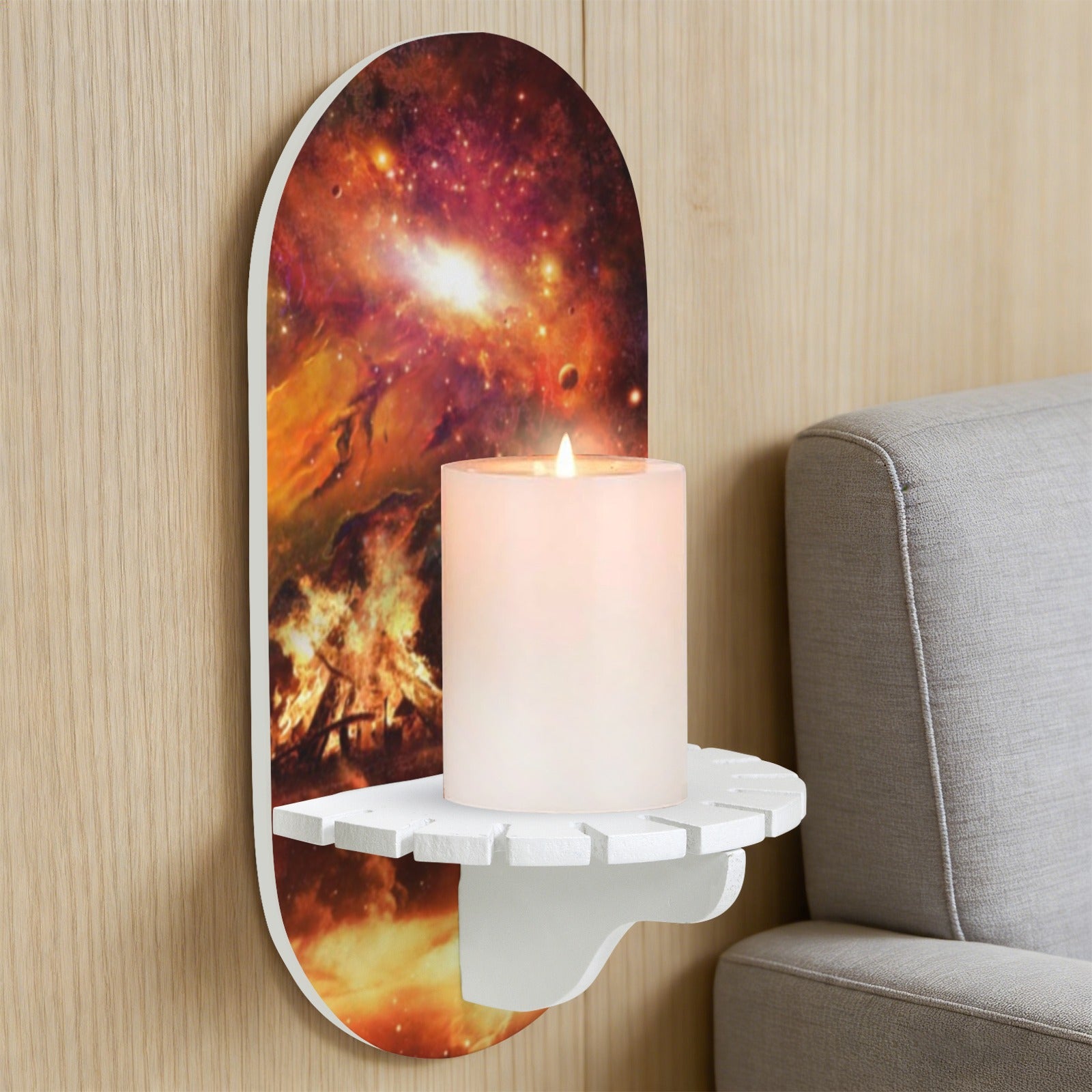 Samhain Night Dreams Wall Mounted Candle Holder | Ships from USA