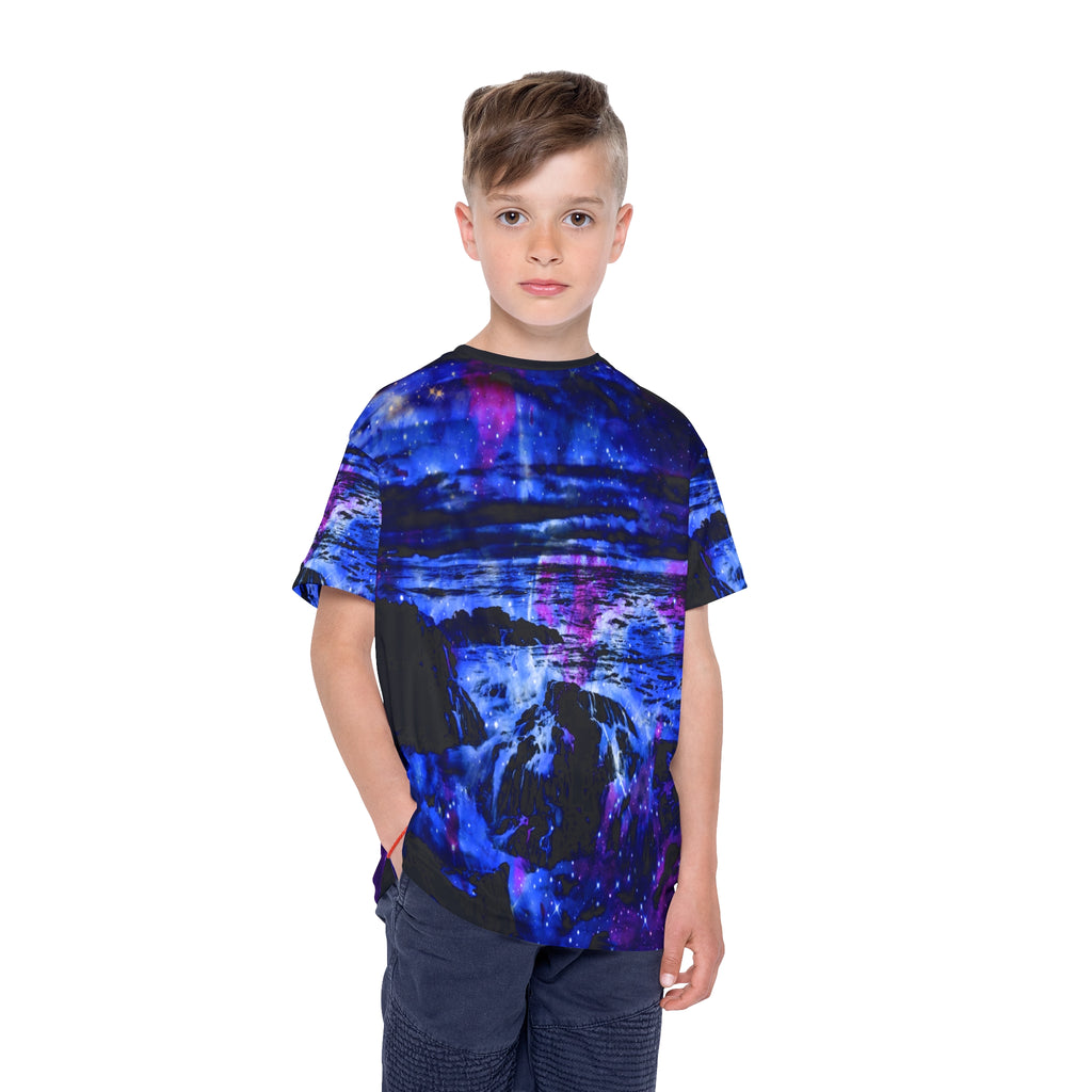 Lover's Creation's Heaven Cosmic Falls Dreams Kids Sports Jersey