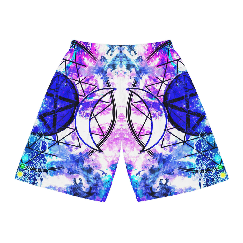 Creation's Magical Awakening Desires Meditations Basketball Shorts