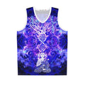 Katerina's Dragon's Eye Buddha Meditations Basketball Jersey