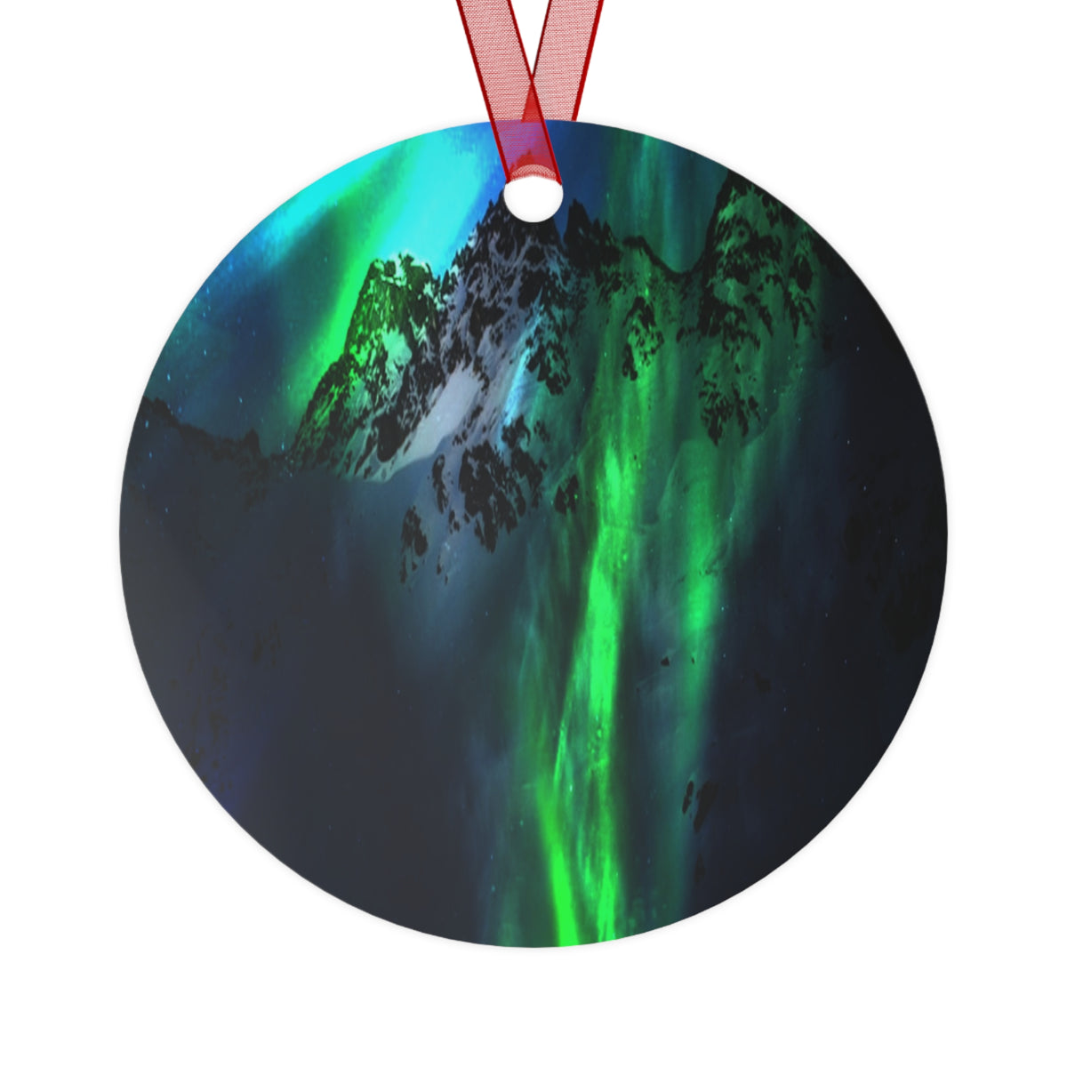 Song of the Mountain Dreams Metal Ornaments