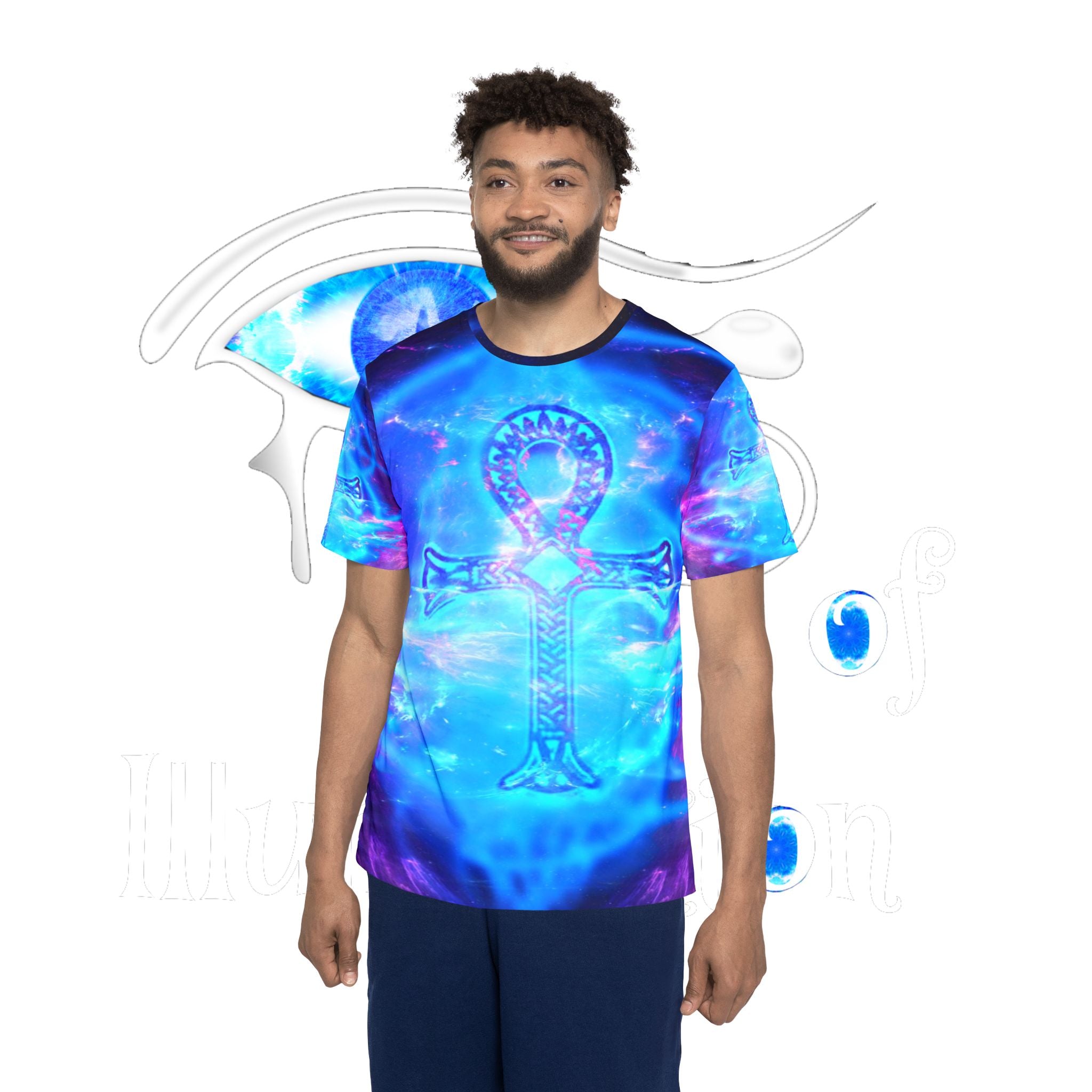 Amethyst Ankh Dreams Men's Jersey