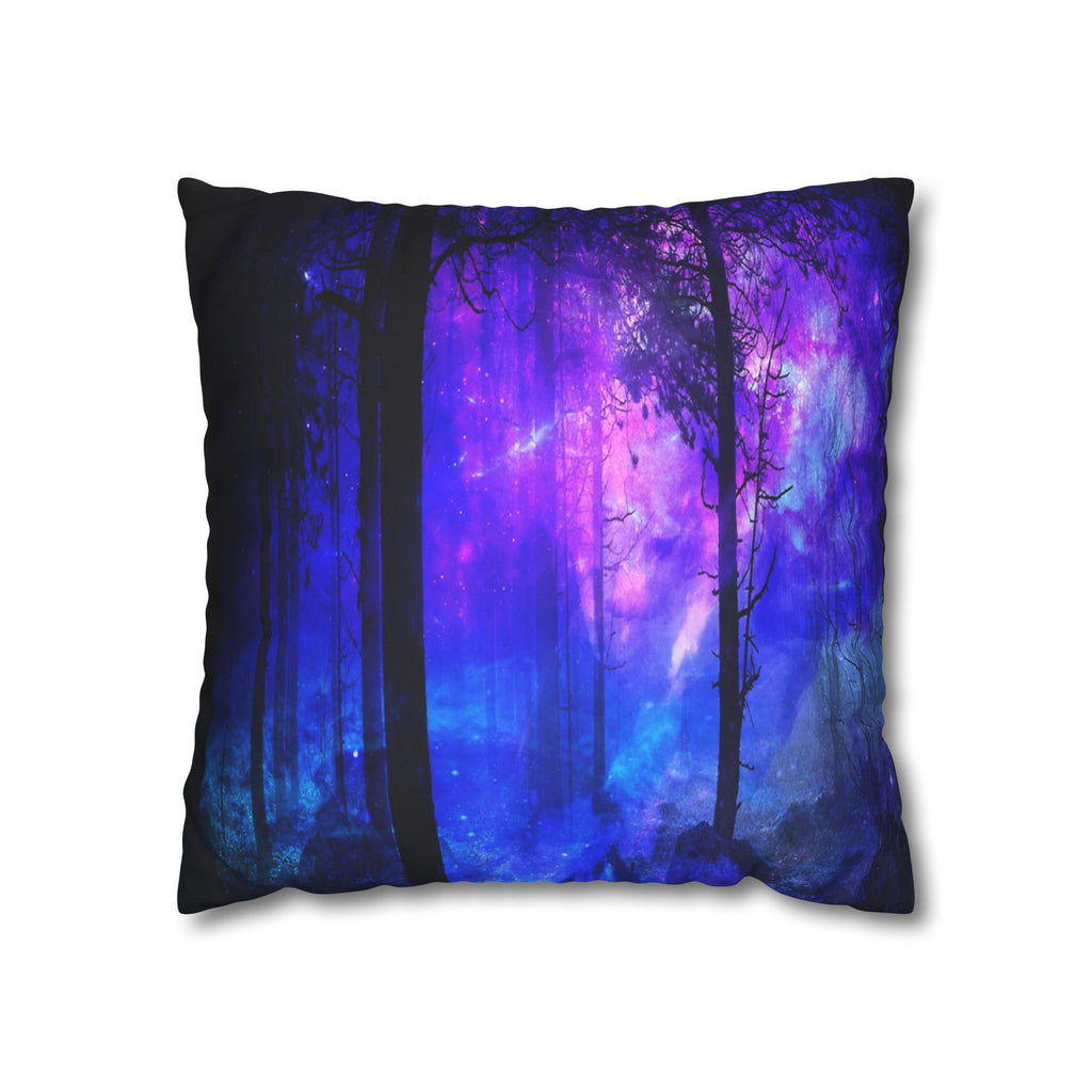 Creation's Heaven Mystic Night Dreams Faux Suede Square Pillow Case