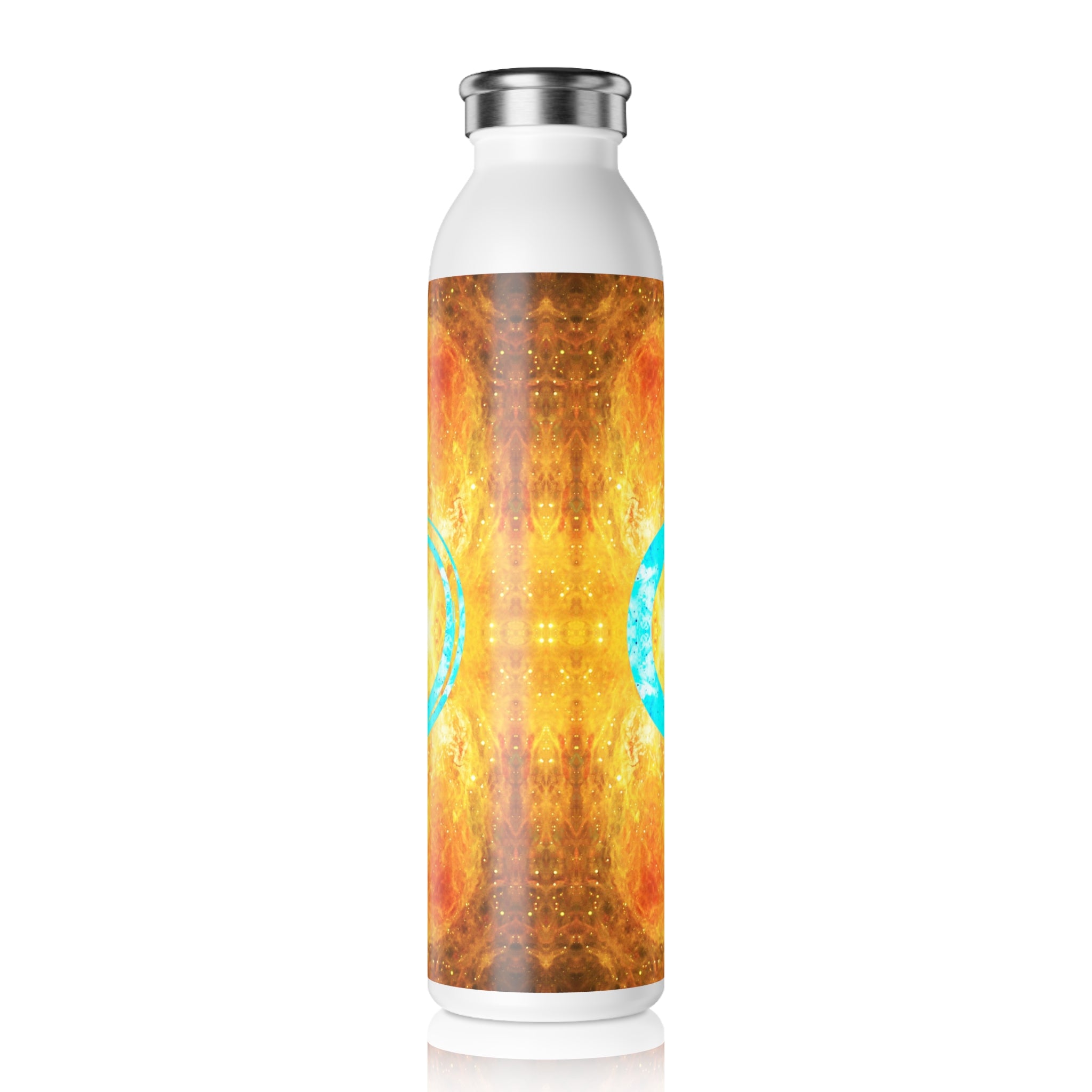 Katerina's Autistic Gold Infinity Desires Slim Water Bottle
