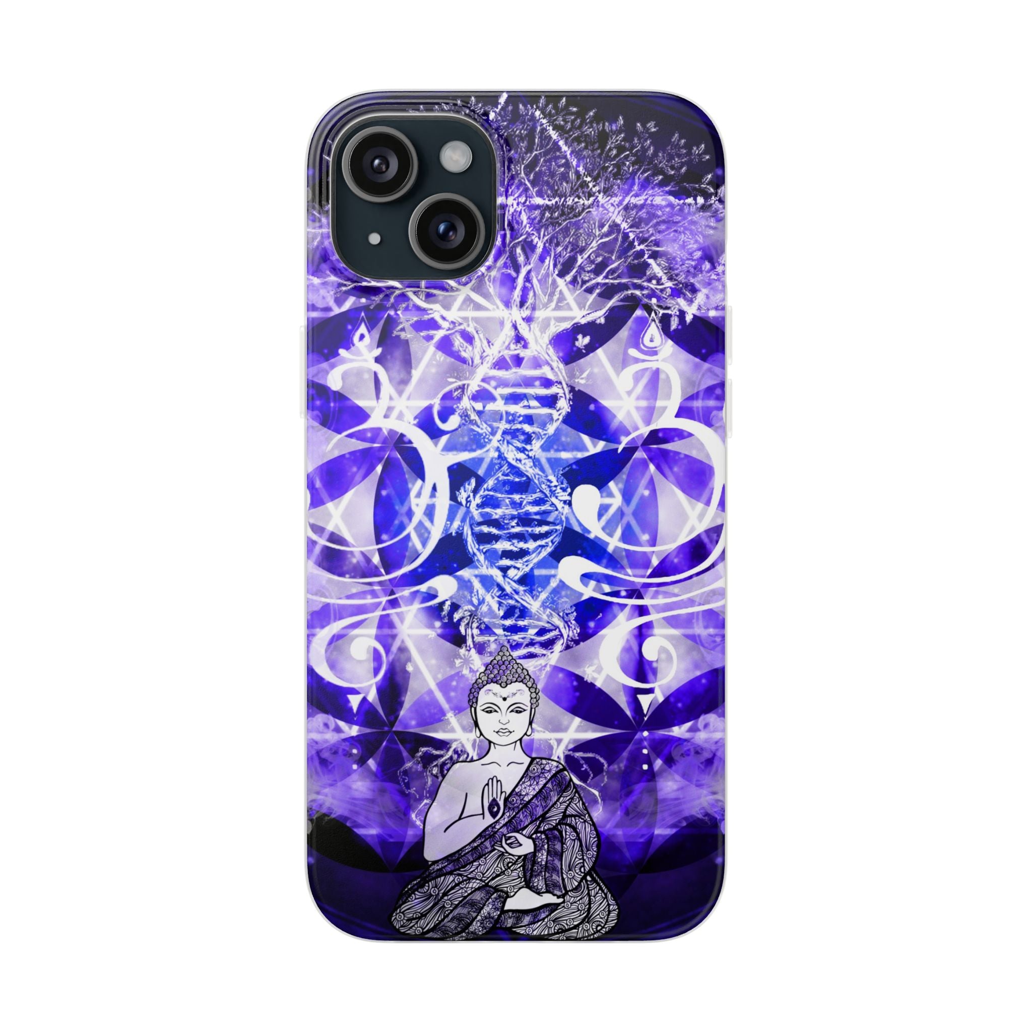 Katerina's Dragon's Eye Buddha Meditations Flexi Cases