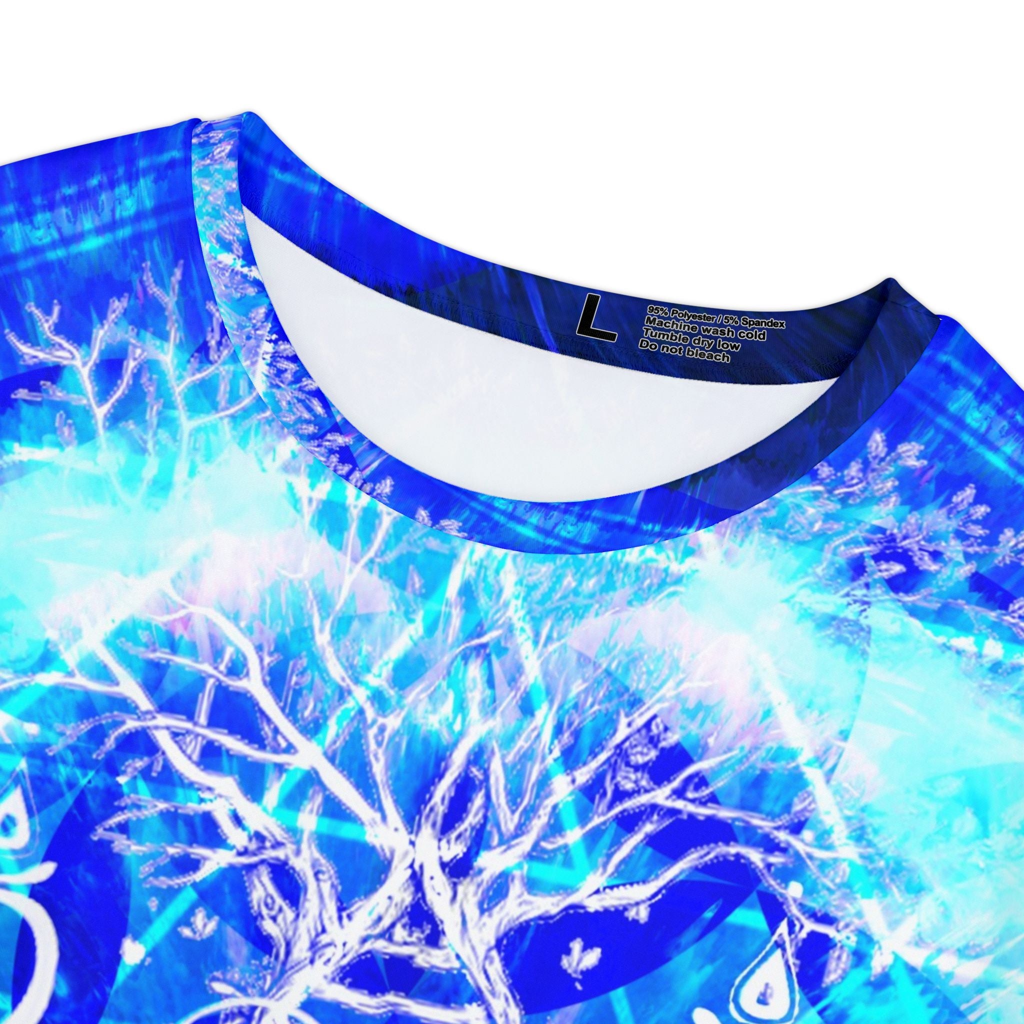 Amen Jin's Blue Sun Buddha Meditations Women's Short Sleeve Shirt