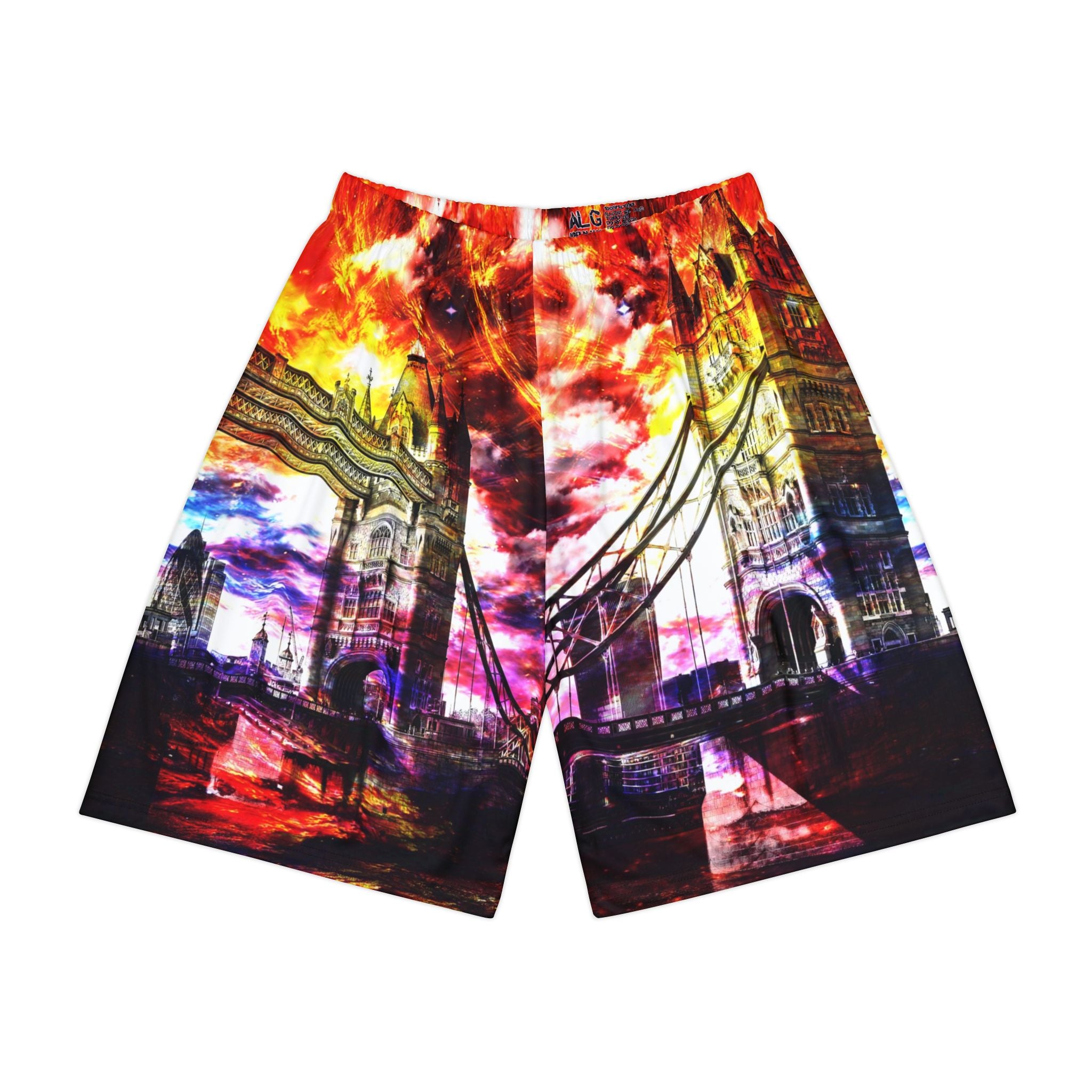Rise Again London Dreams Men’s Sports Shorts