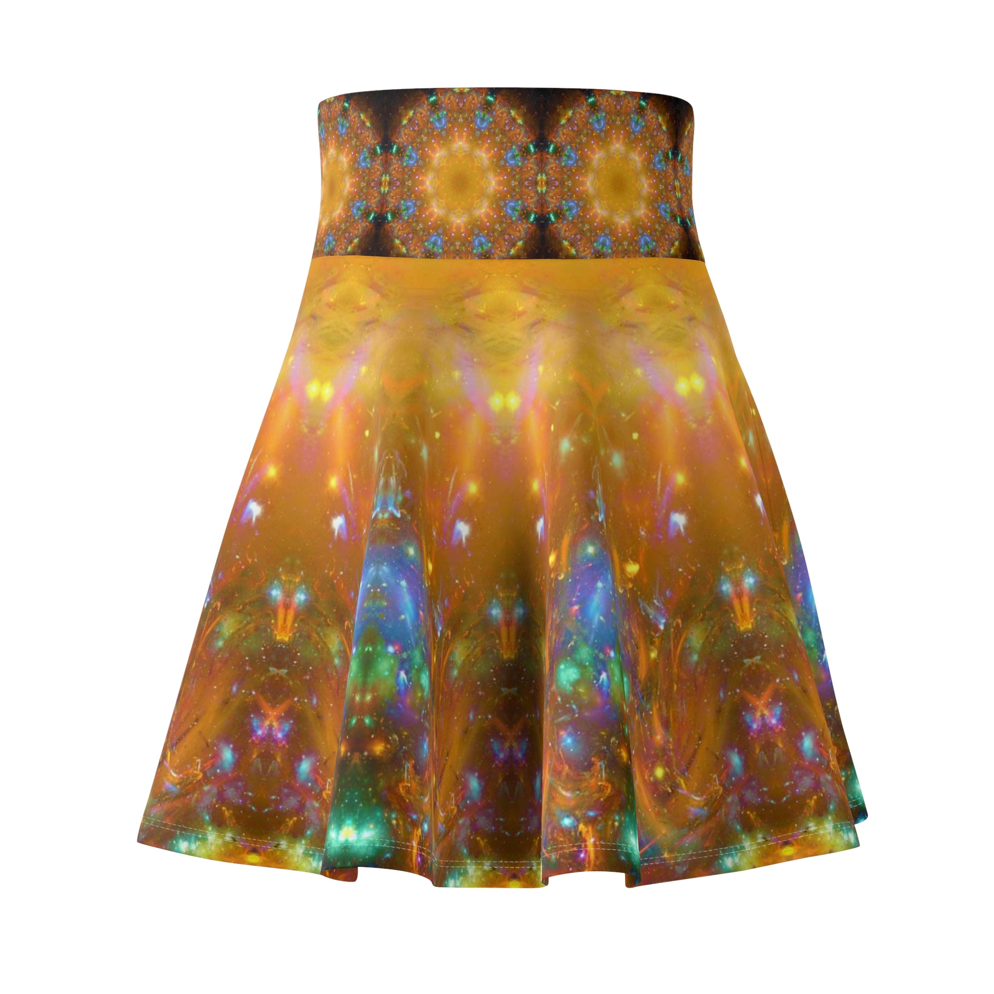 Amen Jin's Dreams of the Lake Desires Women's Skater Skirt