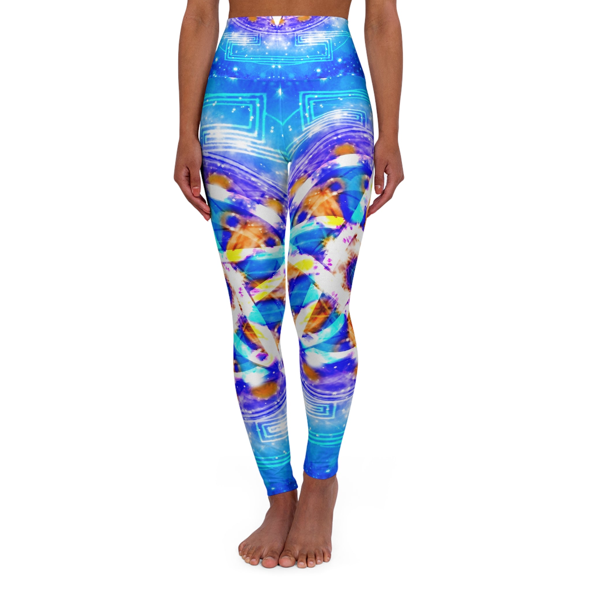 Katerina's Howl's Tomorrow Girl Beltane Meditations High Waisted Yoga Leggings