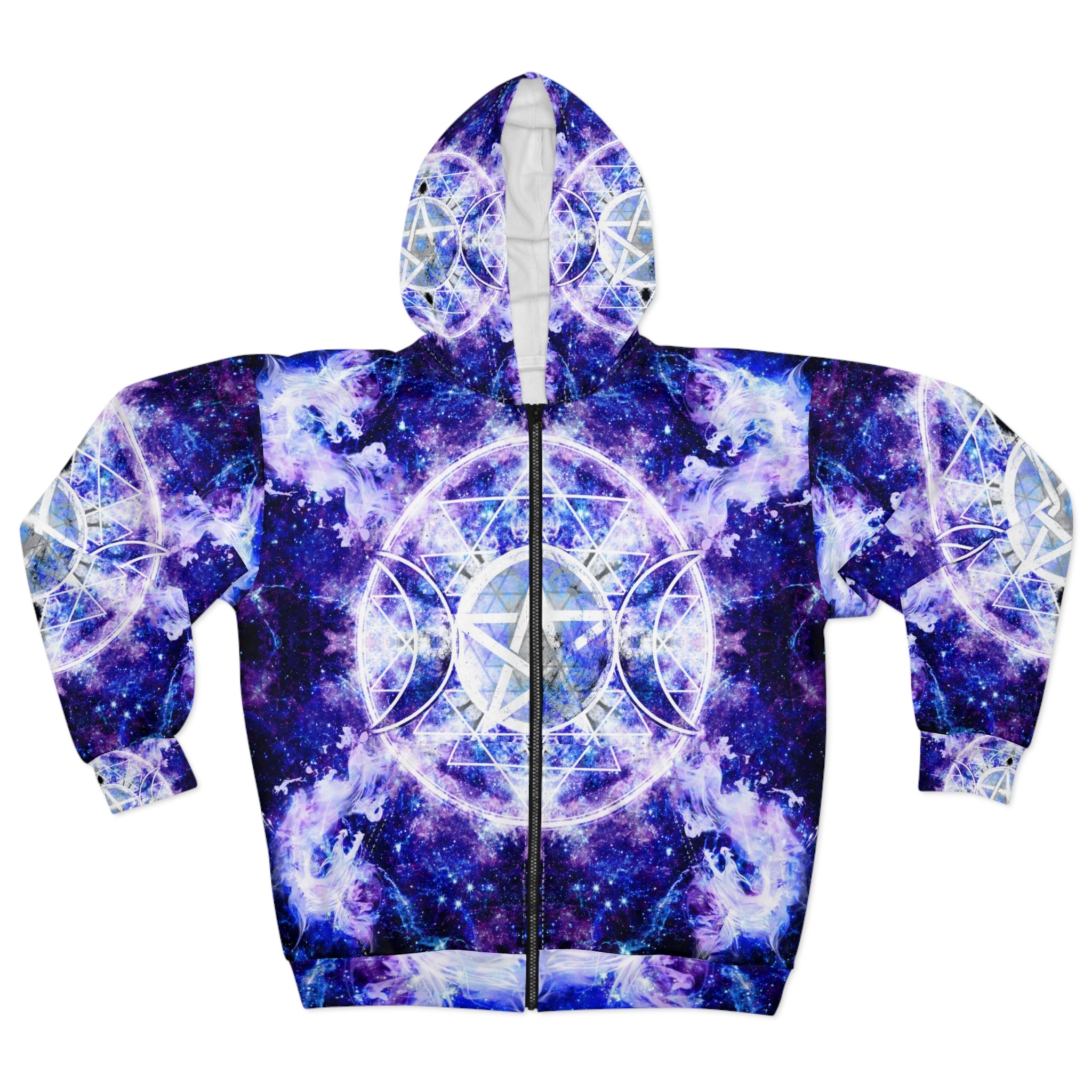 Amen Jin's Katerina's Dracularian Triple Goddess Unisex Zip Hoodie
