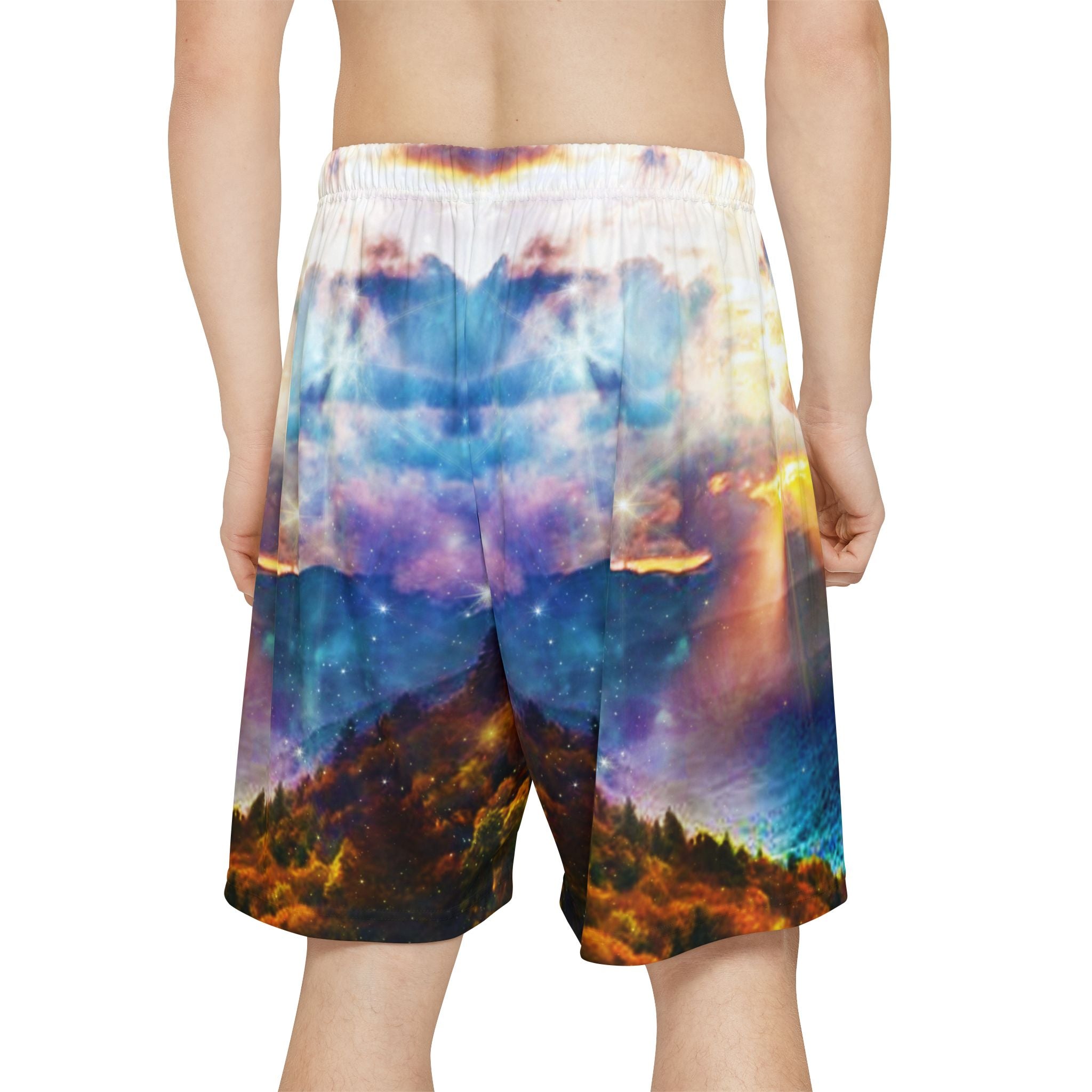Katerina's Smoky Mountain Memories Dreams  Men’s Sports Shorts