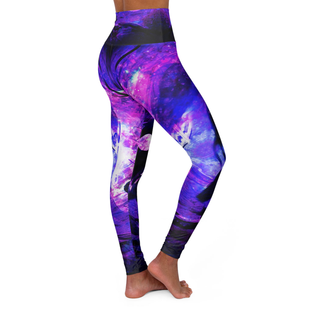 Ajna Koi Desires High Waisted Yoga Leggings