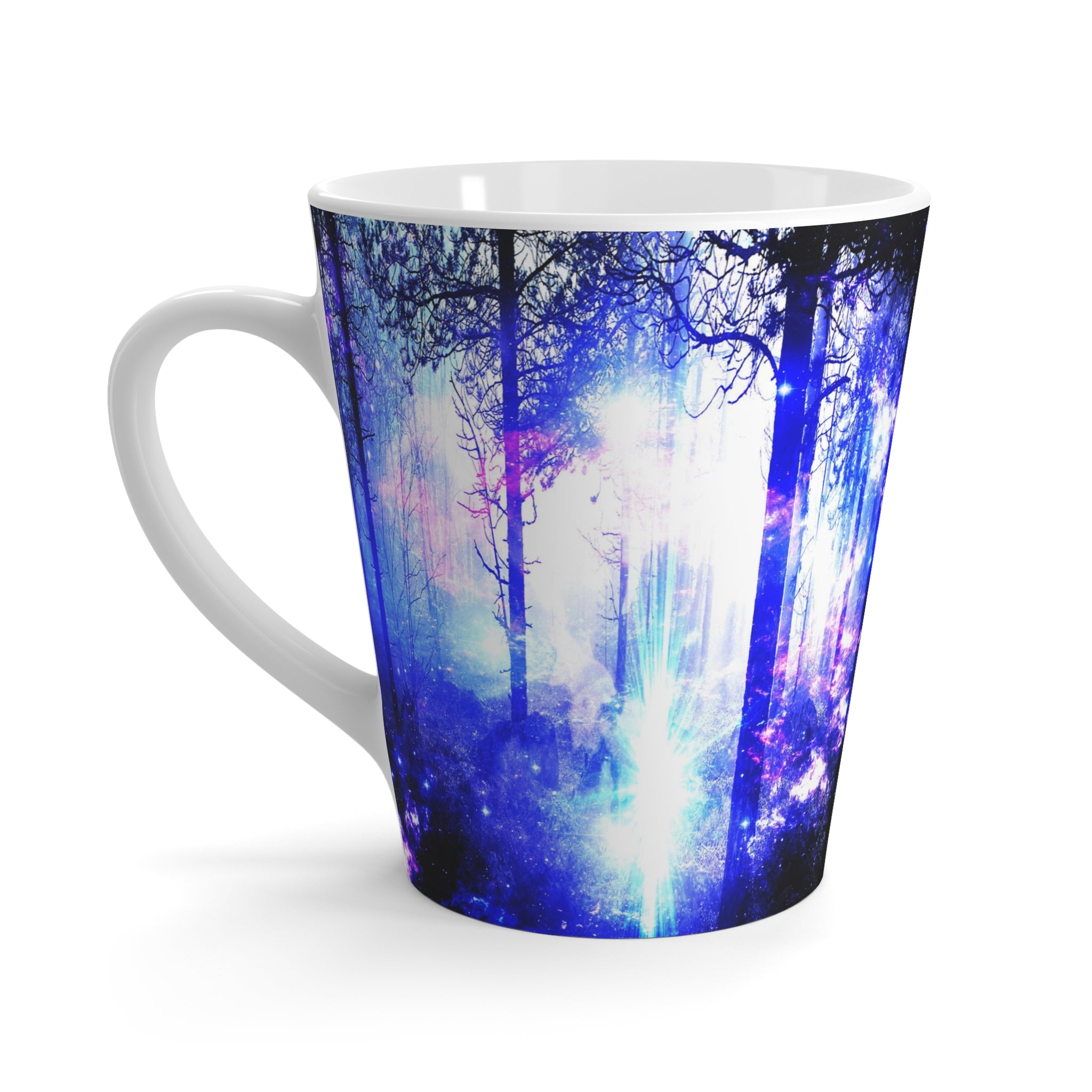 Iridescent Mystic Night Dreams Latte Mug
