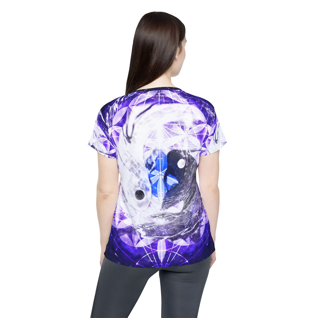 Katerina's We Will Go Home Koi Meditations Women's Sports Jersey