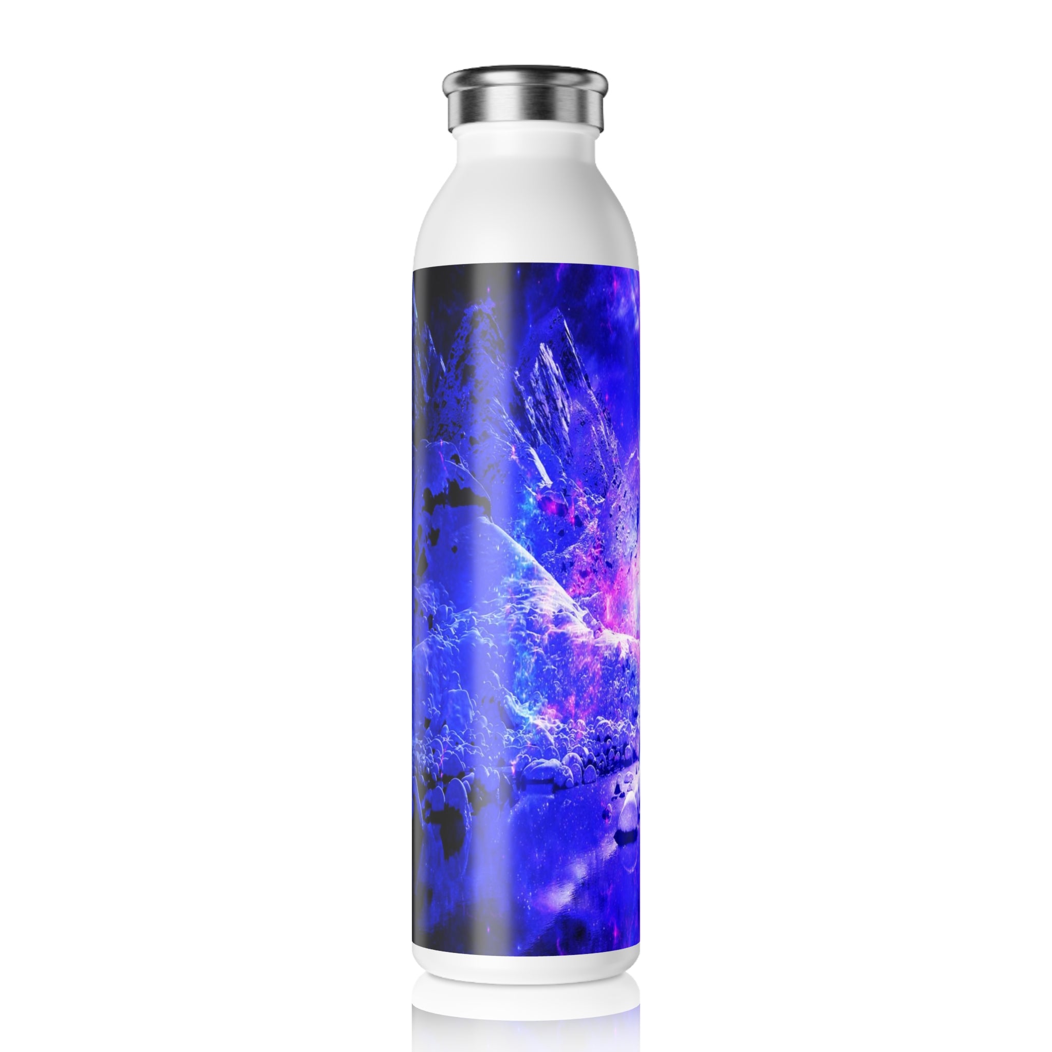 Amethyst Yule Night Dreams Slim Water Bottle