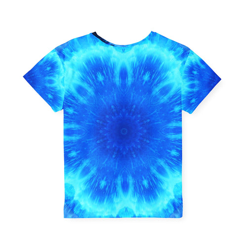 Amen Jin's Blue Fire Desires Kids Sports Jersey