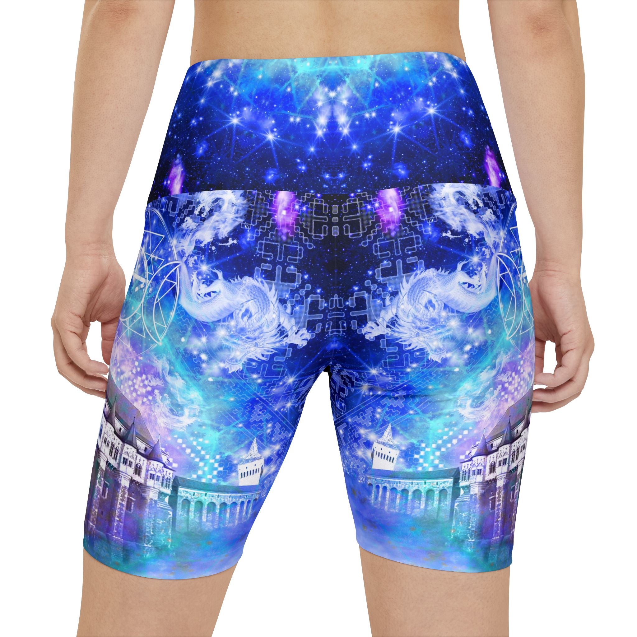 Amen Jin's Katerina's Eros & Psyche Dracularian Meditations W Workout Shorts