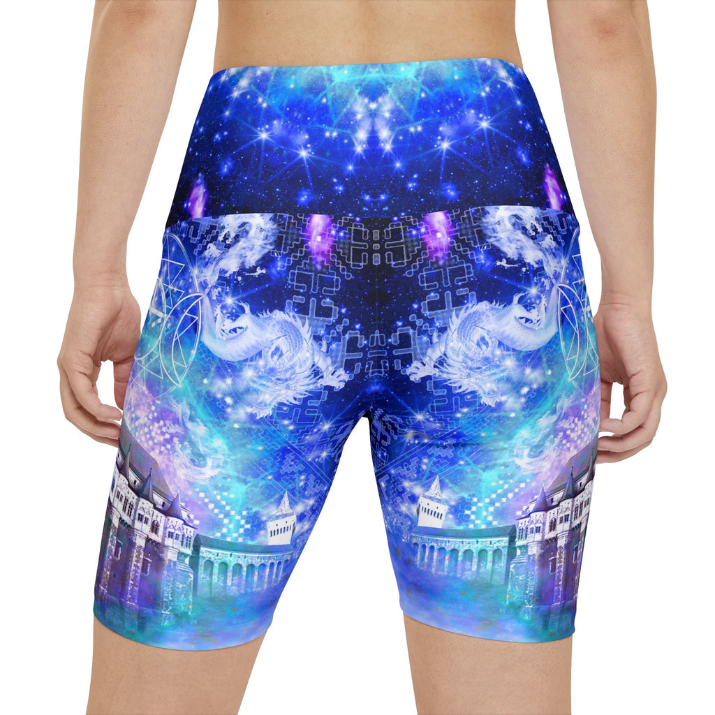 Amen Jin's Katerina's Eros & Psyche Dracularian Meditations W Workout Shorts