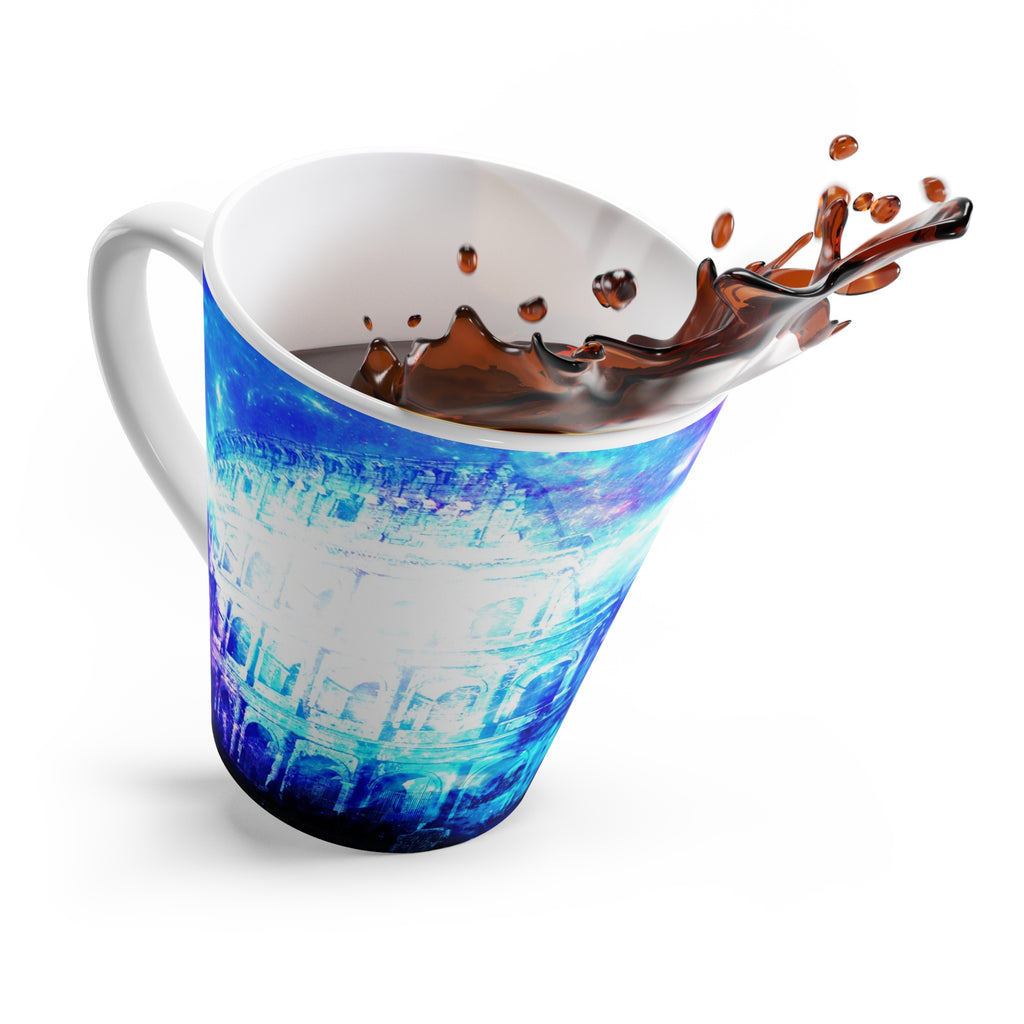 Creation's Heaven Dreams of Roman Pattern's Past Latte Mug