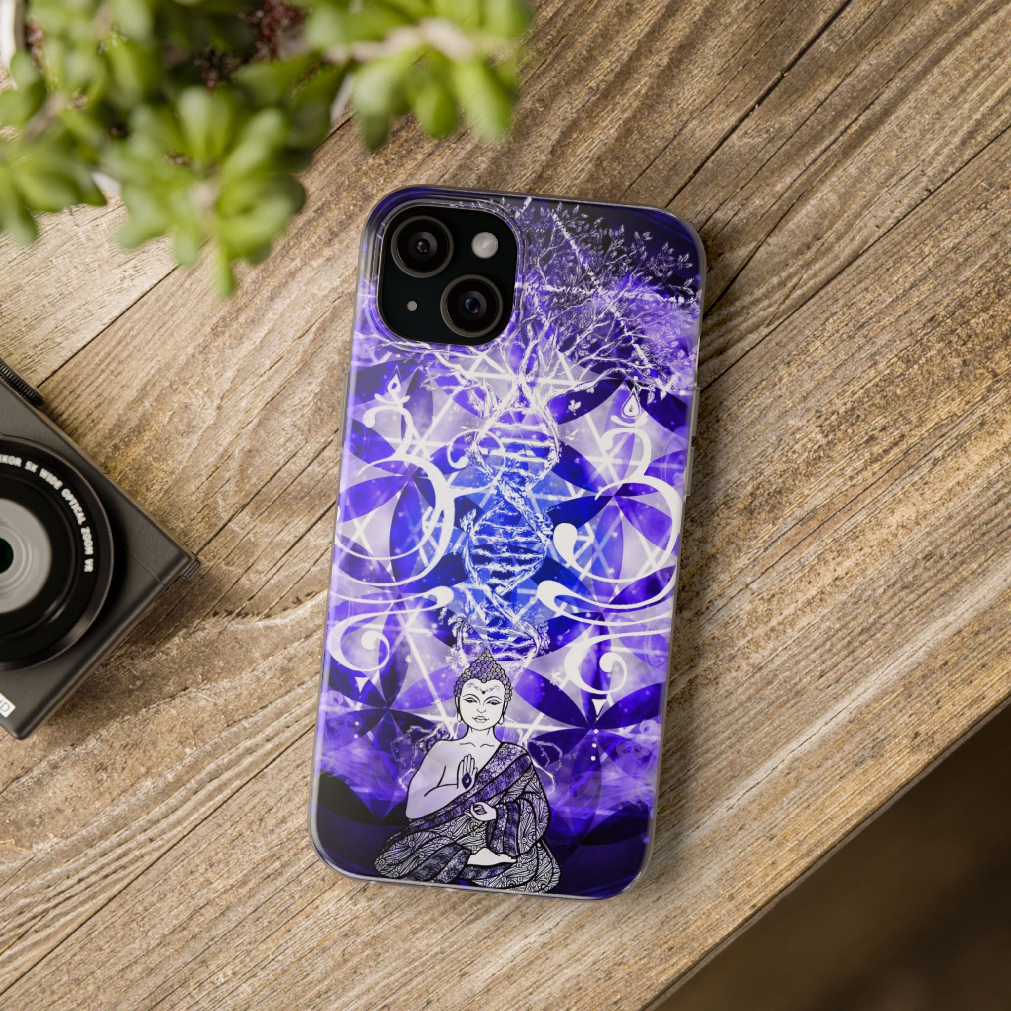 Katerina's Dragon's Eye Buddha Meditations Flexi Cases