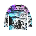 Lover's Creation's Heaven Cosmic Falls Dreams Long Sleeve V-neck Shirt