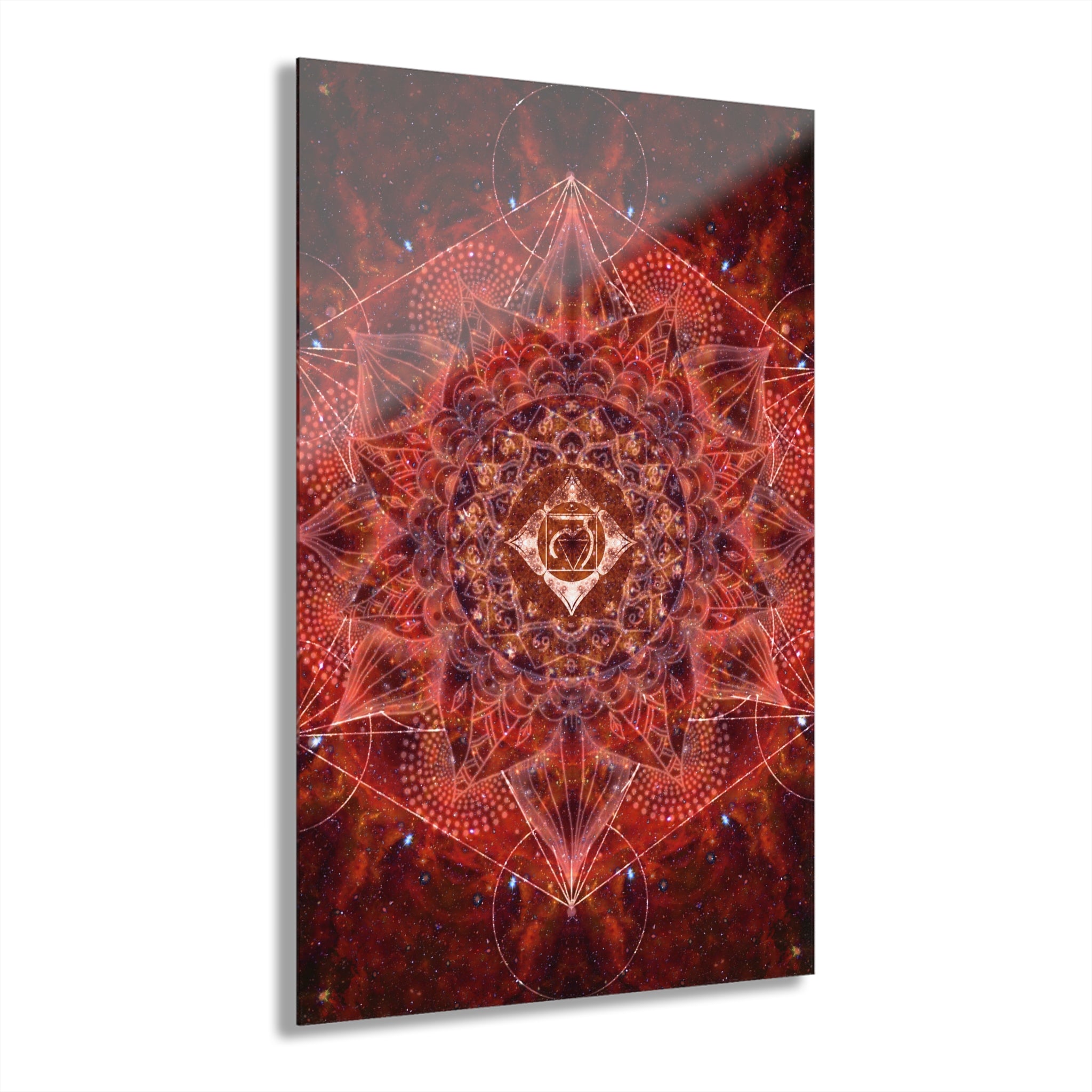 Muladhara Meditations Acrylic (French Cleat Hanging)