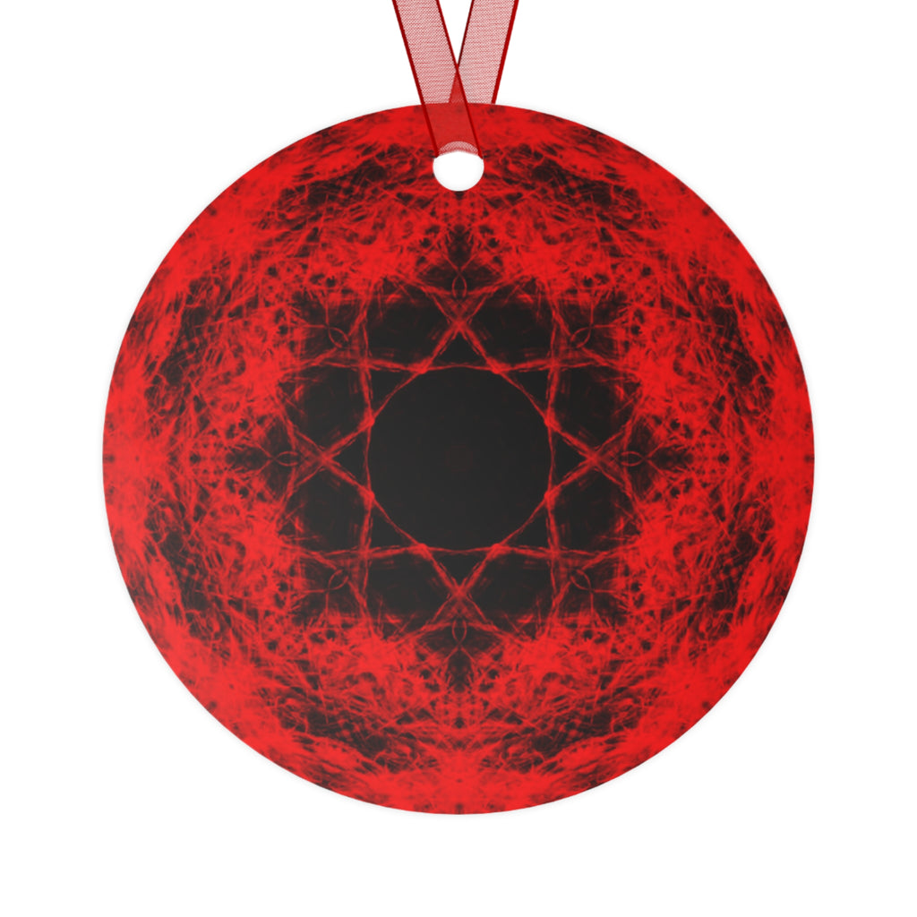 Katerina's Waiting for Hello Desires Metal Ornaments