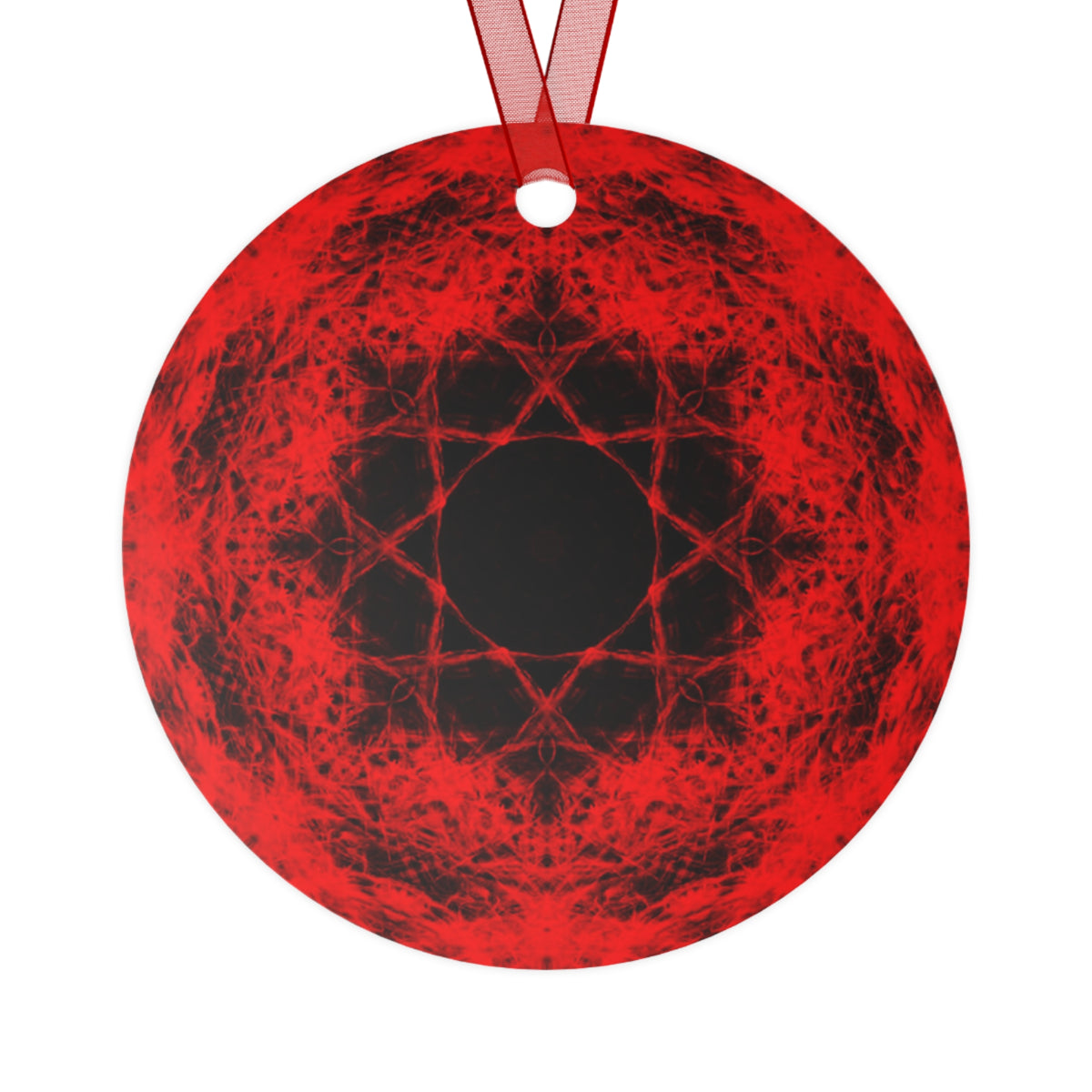 Katerina's Waiting for Hello Desires Metal Ornaments