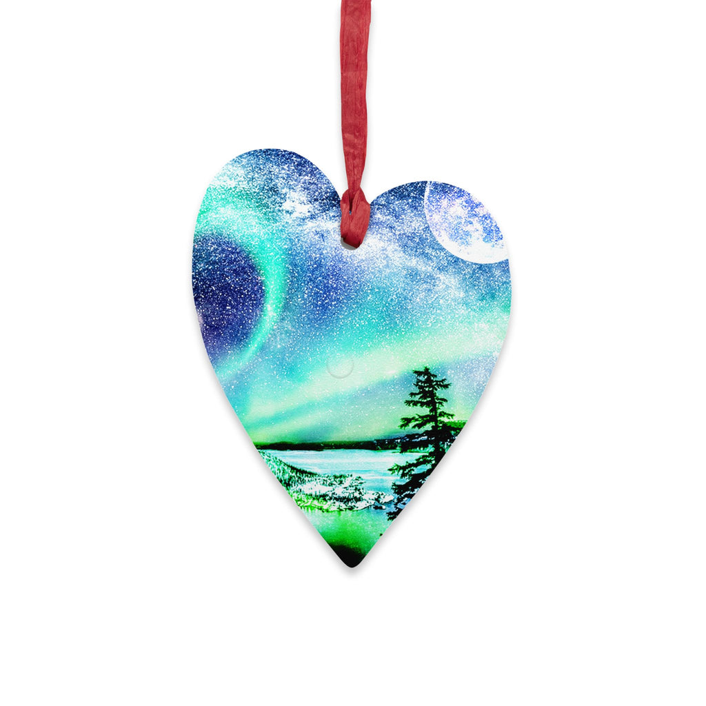 Katerina's Noel Yule Night Dreams Wooden Ornaments