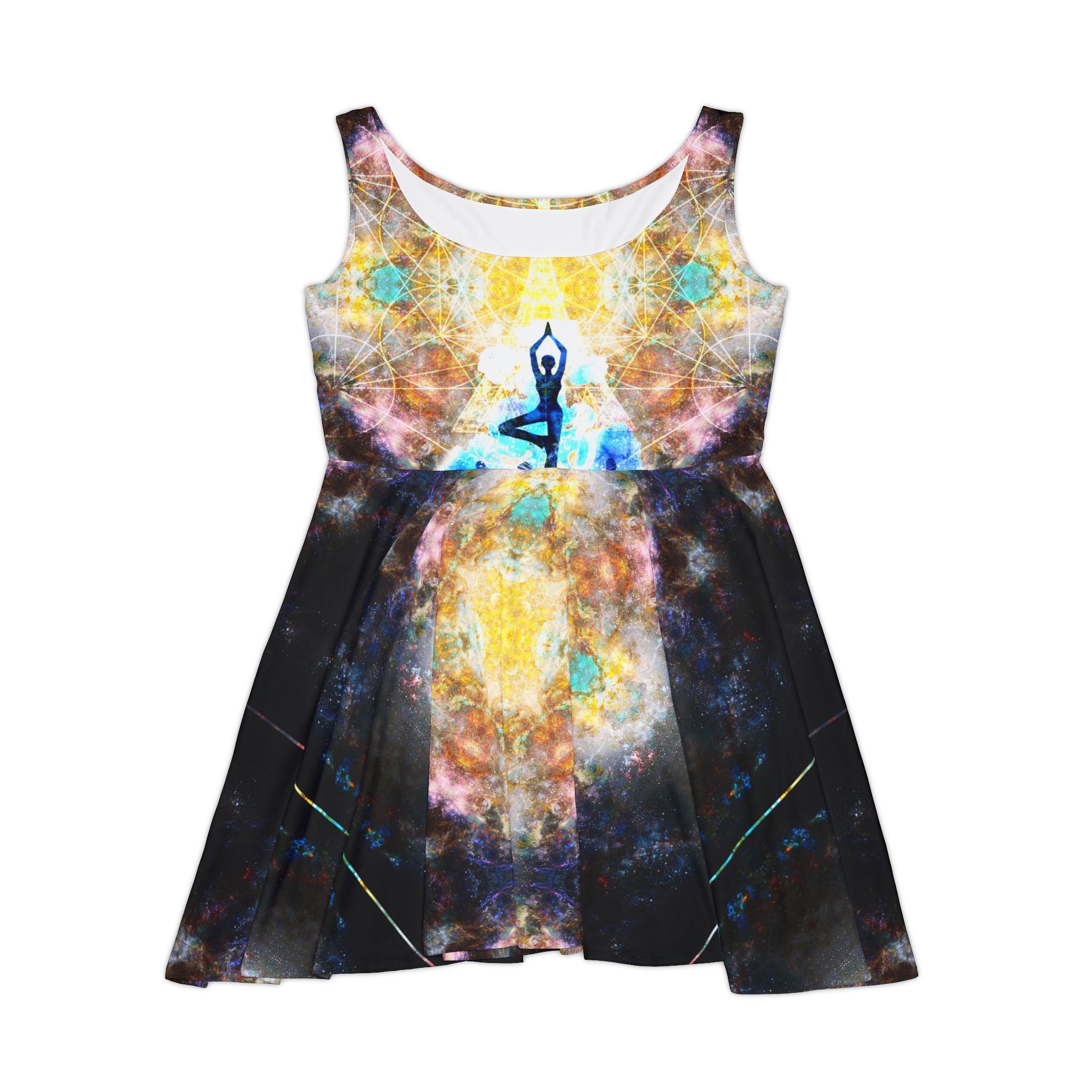 Amen Jin's Katerina's Desires to Breathe Again Parisian Meditations Women's Skater Dress
