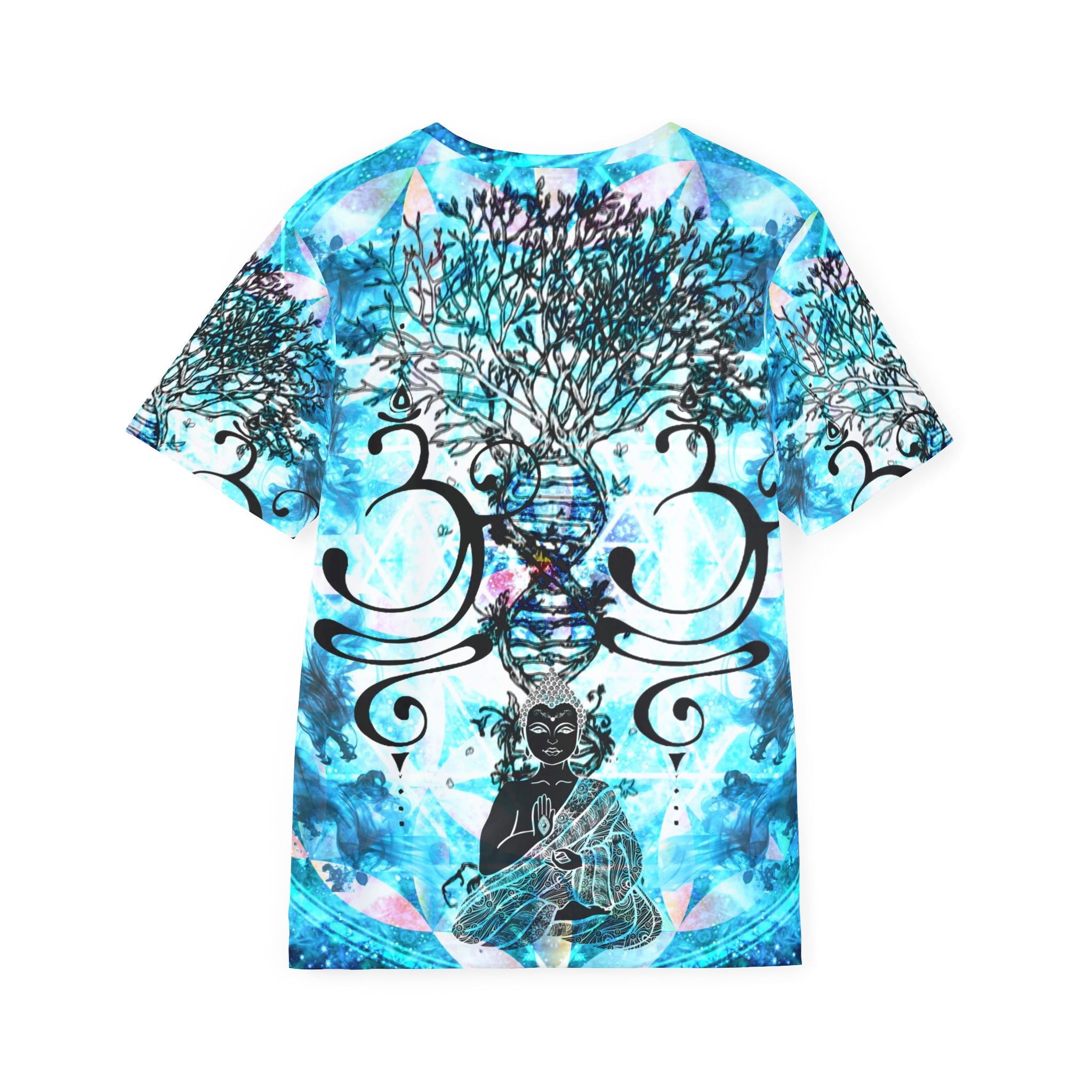Amen Jin's all the White Horses Buddha Meditations Men's Jersey