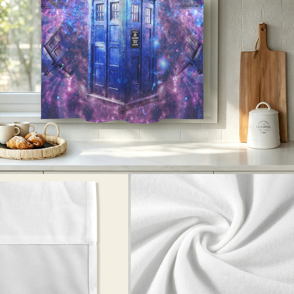 Katerina's Through Time & Space Doctor Desires Window Curtain 27.6" x 39.4" ( 1 Piece ) | Ships from USA