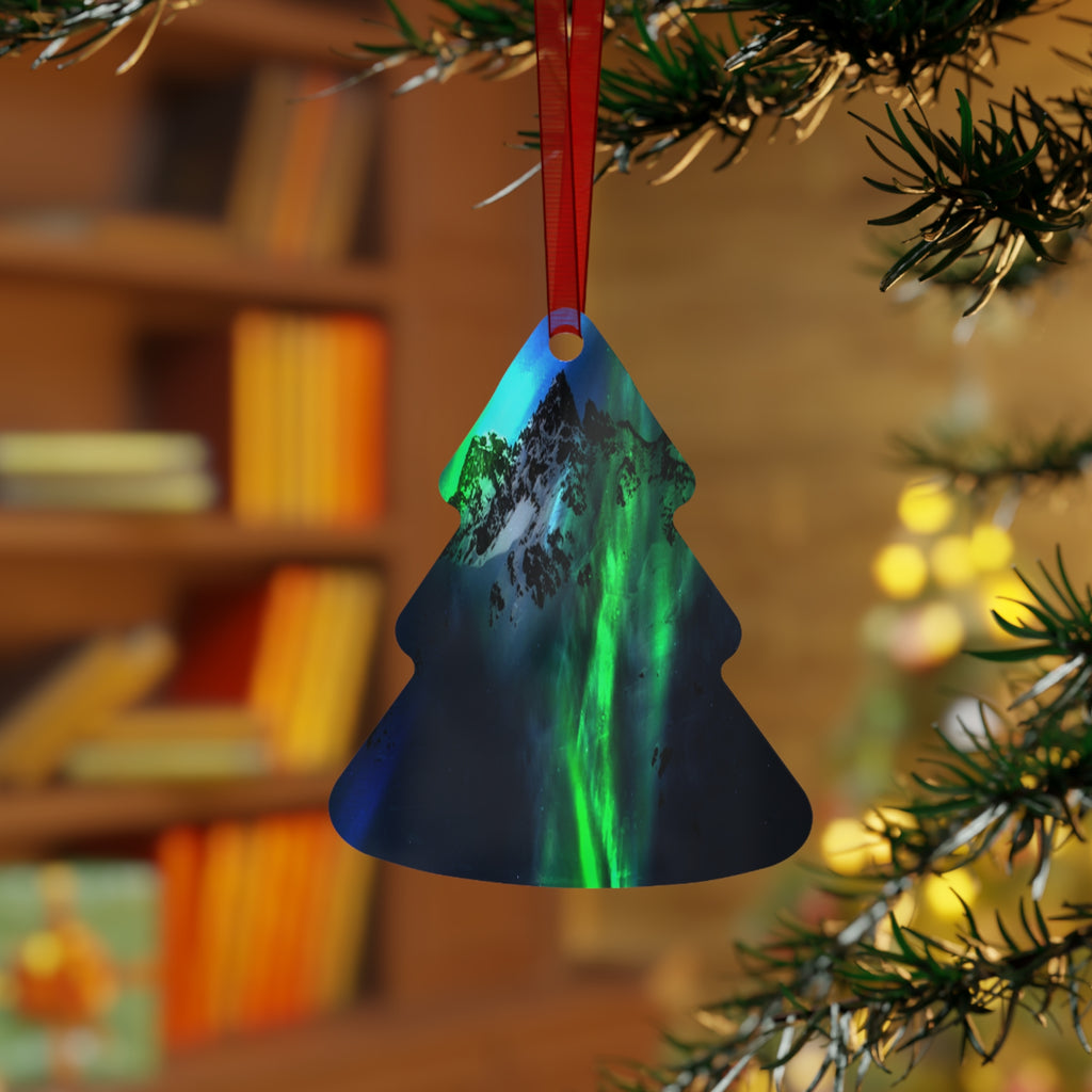Song of the Mountain Dreams Metal Ornaments