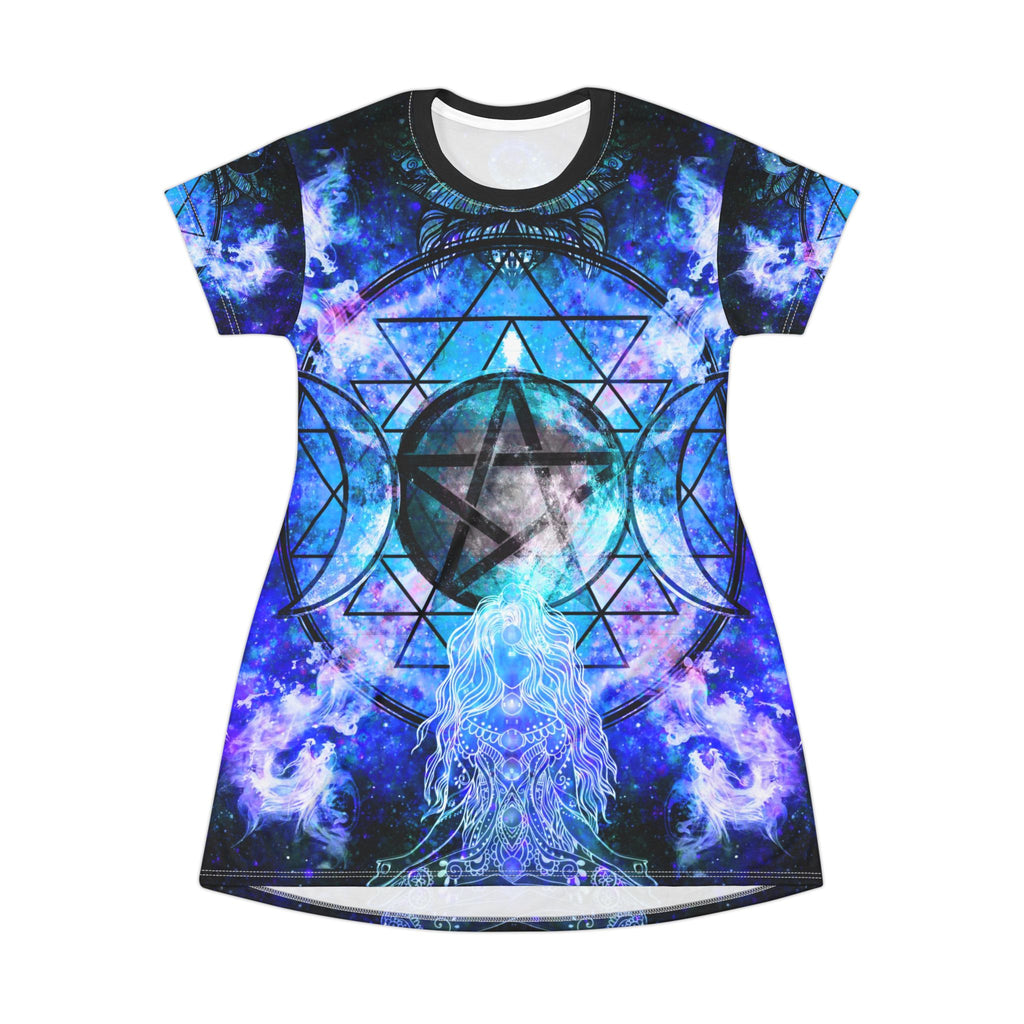 Amen Jin's Memories of Yesterday Magical Awakening Meditations T-Shirt Dress