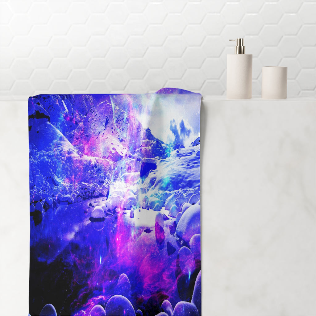 Amethyst Yule Night Dreams Mink-Cotton Towel