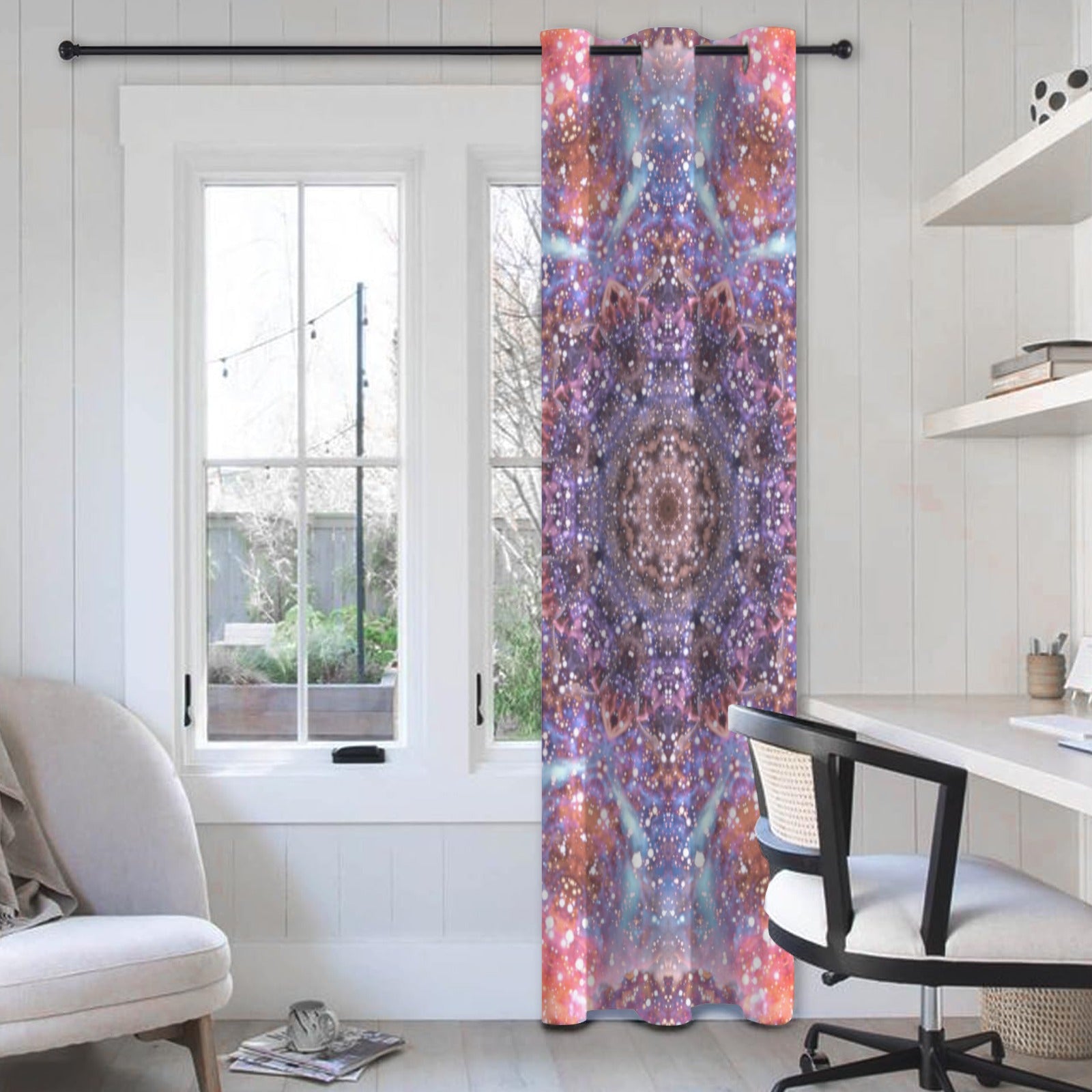 Katerina's Fiesta Desires Grommet Curtain 42" x 84" ( 1 Piece ) | Ships from USA