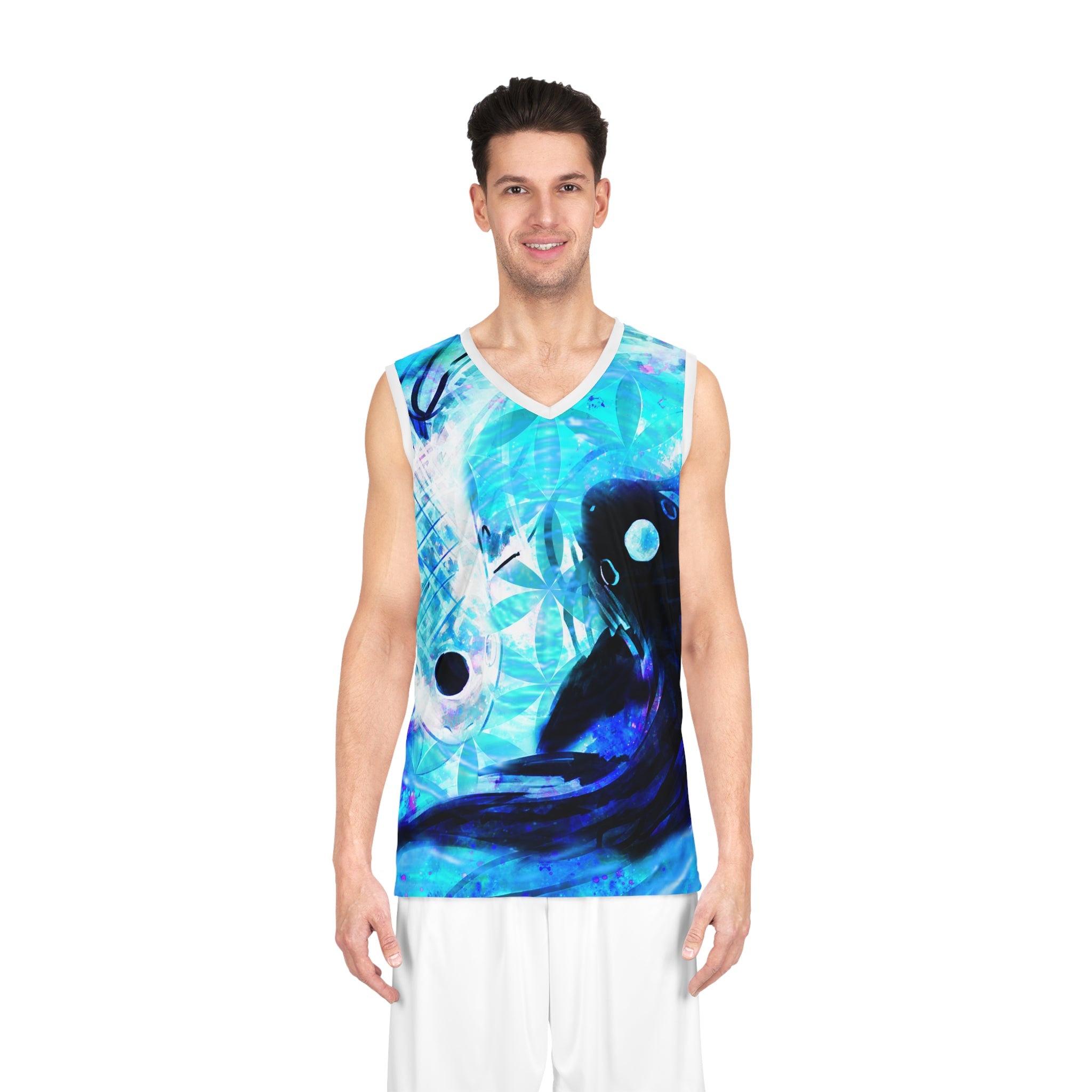 Amen Jin's Memories of Yesterday Koi Meditations Basketball Jersey