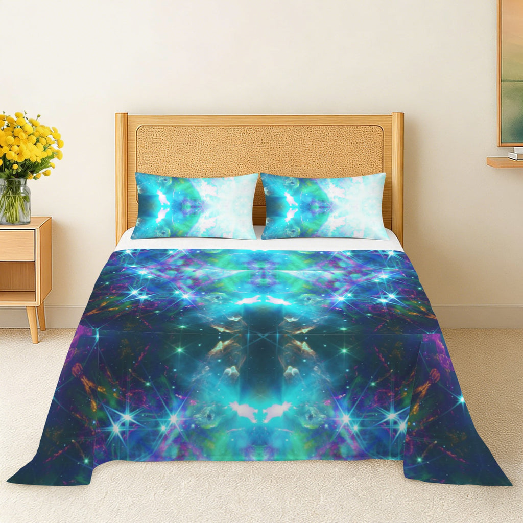 Katerina's Now & Forever Desires 3-Piece Bedding Set (Bed Sheet + Pillowcases)  | Ships from USA