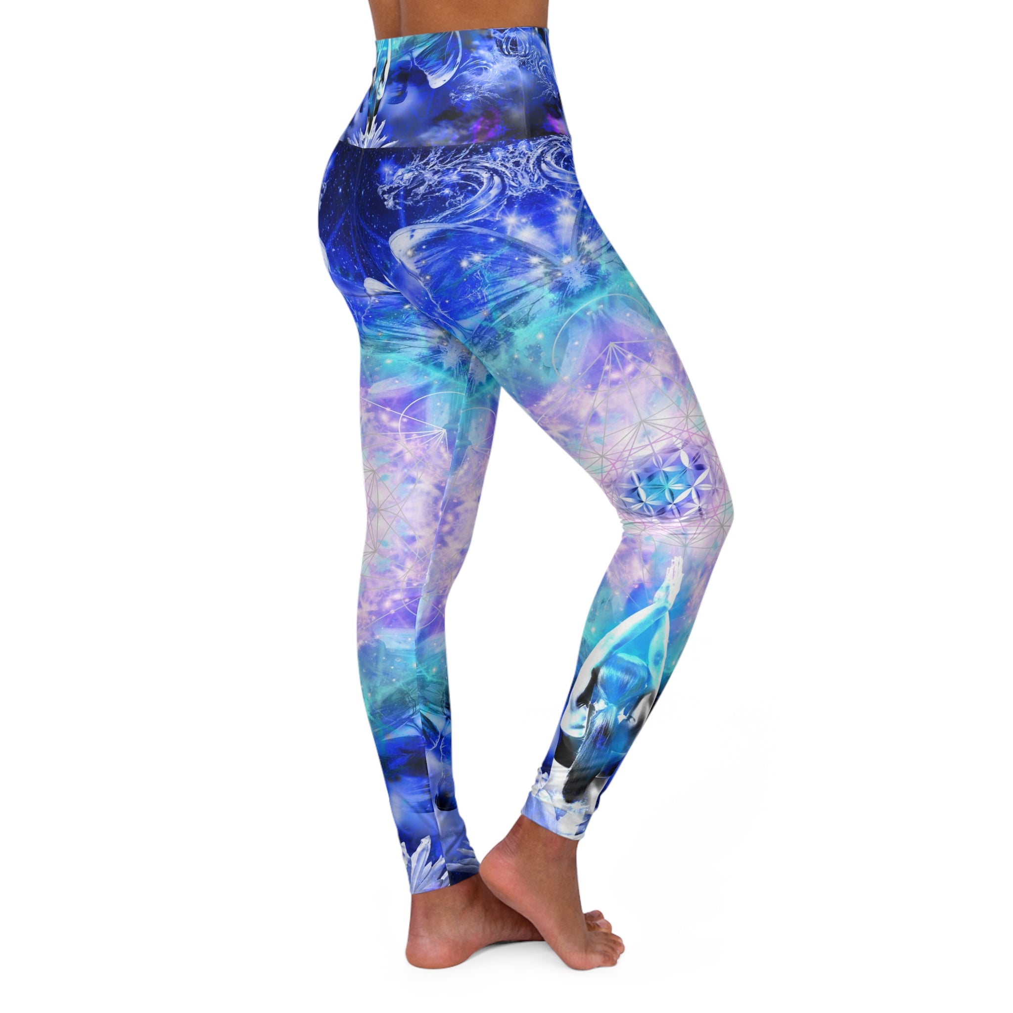 Amen Jin's Katerina's Eros & Psyche Metamorphosis Meditations Yoga Leggings