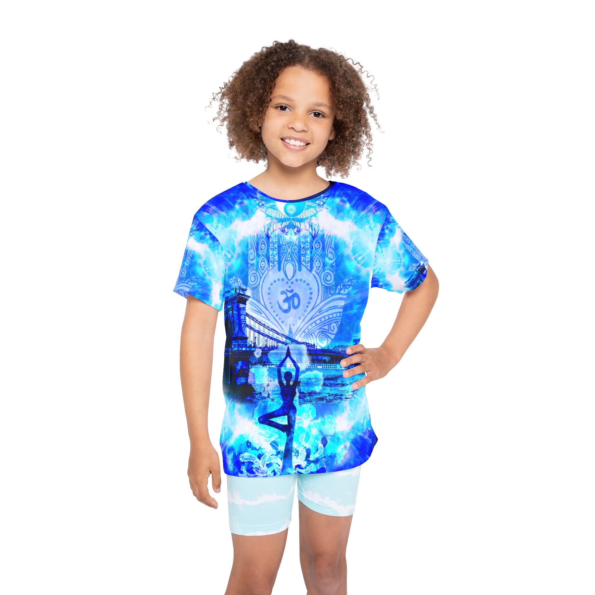 Amen Jin's Blue Sun Budapest Meditations Kids Sports Jersey