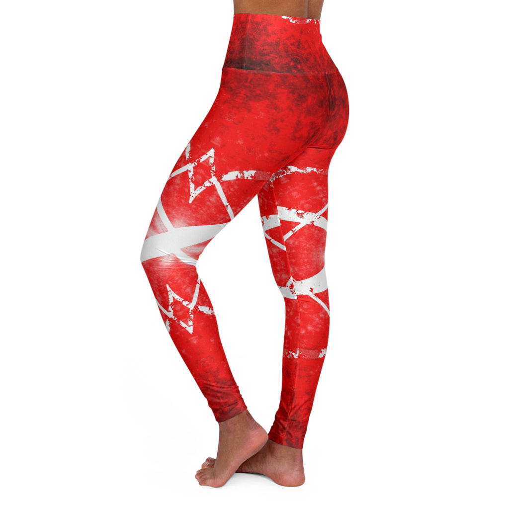 Katerina's Battle Symphony Red Instead Infinity Desires 2024 Yoga Leggings