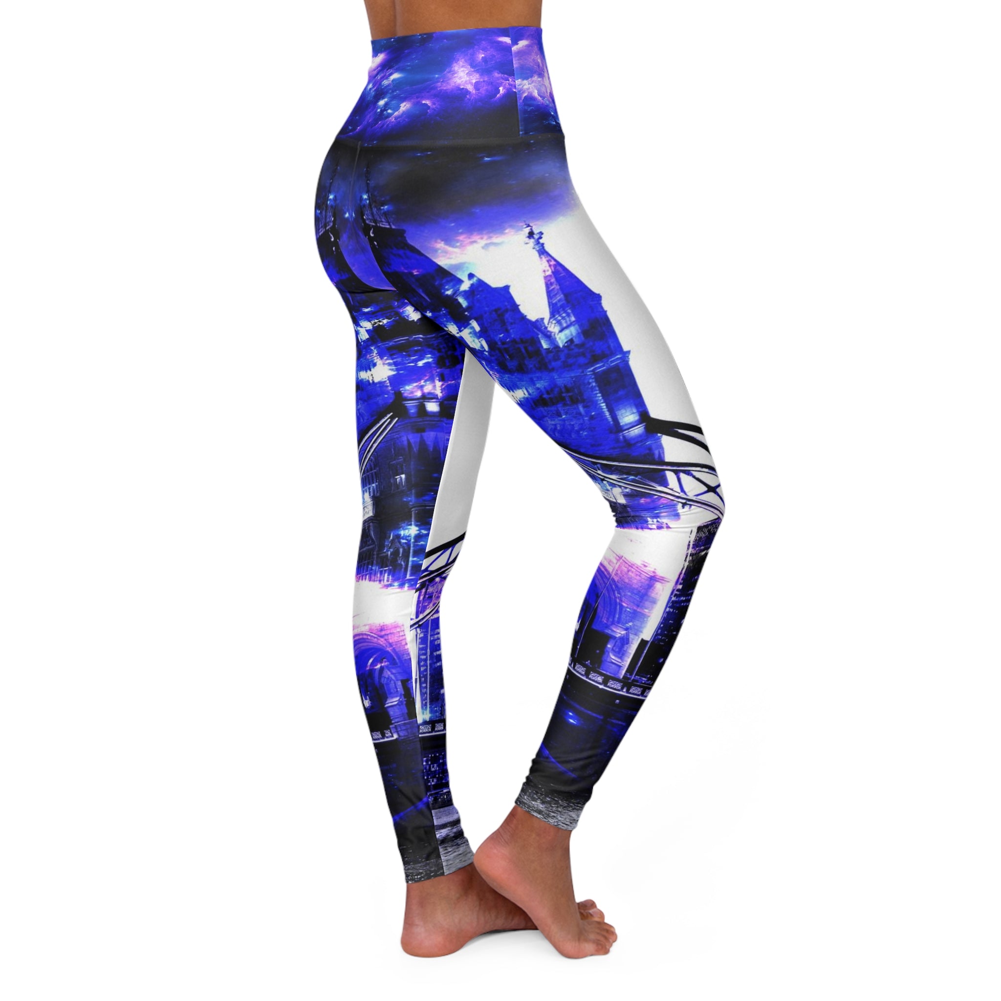 Amethyst Sapphire London Dreams High Waisted Yoga Leggings