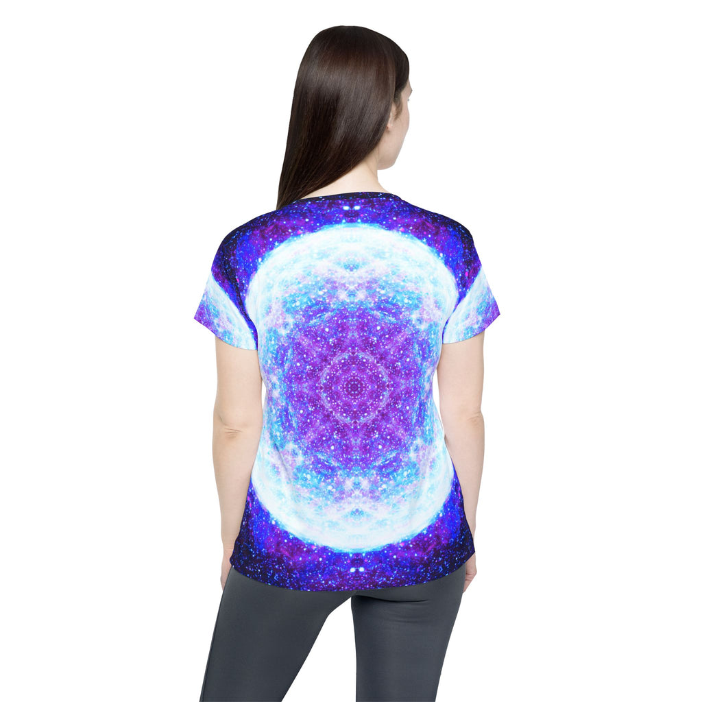 As the Dark Against My Halo Desires Women's Sports Jersey